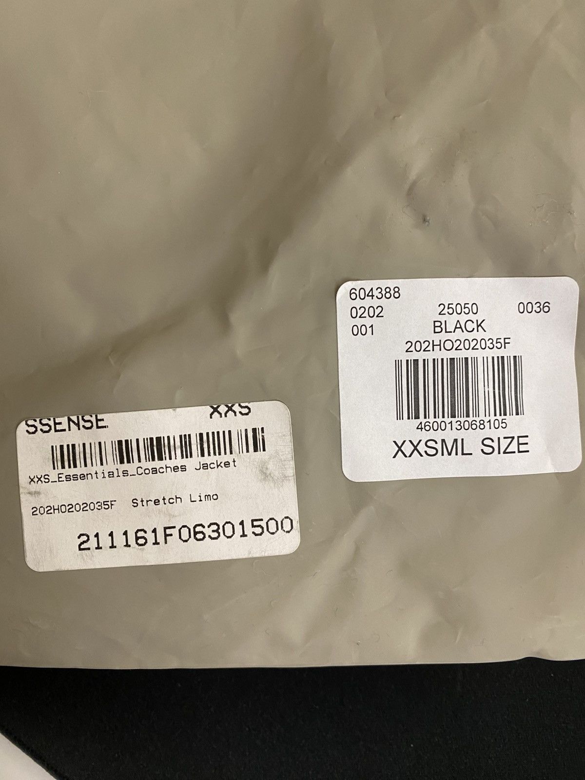 Essentials Fear Of God Essentials Coach Jacket Size US XXS / EU 40 - 12 Thumbnail