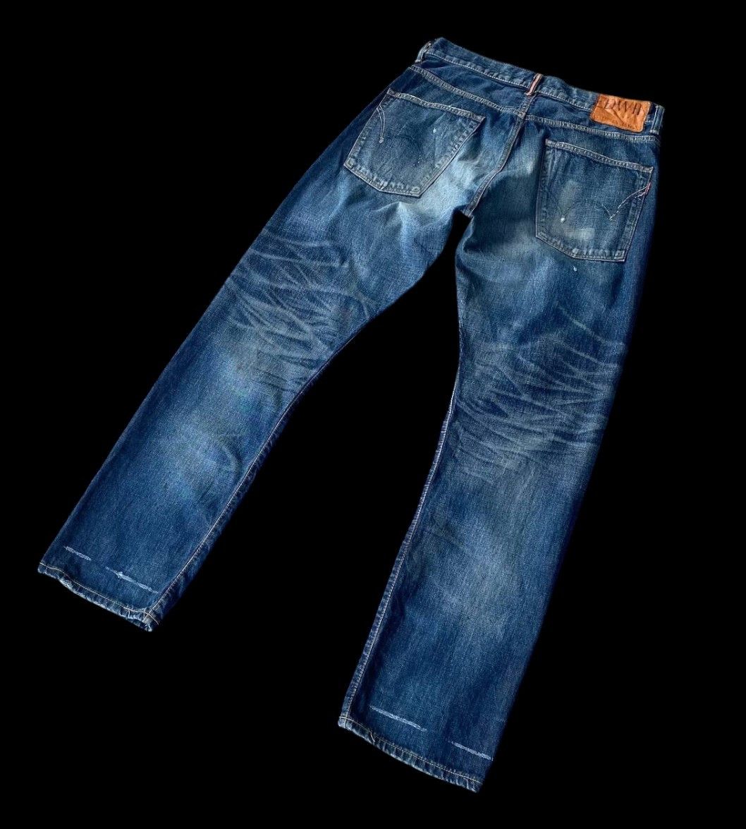 Edwin × Vintage VINTAGE EDWIN REDLINE LOT505 DISTRESSED DENIM BJ6-16 Size US 34 / EU 50 - 8 Thumbnail
