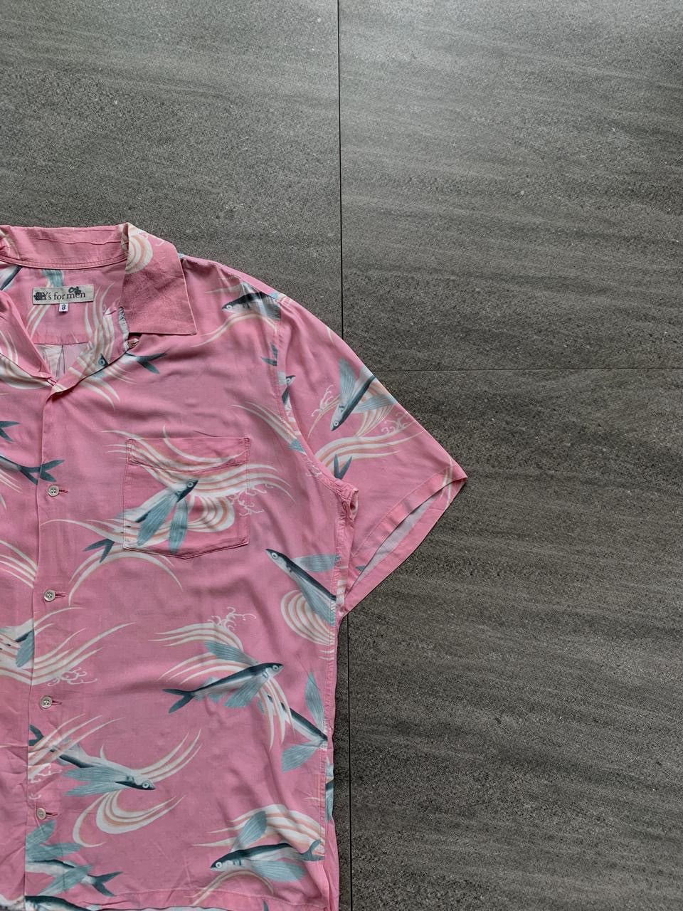 Yohji Yamamoto FREE TAX! Fish Hawaiian Relaxed Shirt Size US M / EU 48-50 / 2 - 2 Thumbnail