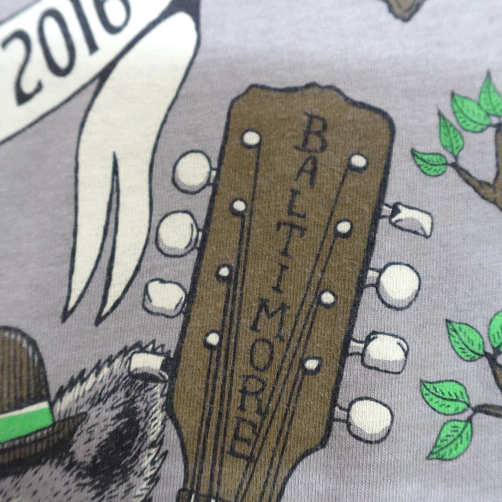 Doublet VINTAGE Baltimore Bluegrass Festival T-shirt L Gray Double-Sided 2016 Ricky Skaggs Men Short Sleeve Crew Neck Cotton Jersey Graphic Print Shirt Size US L / EU 52-54 / 3 - 3 Thumbnail
