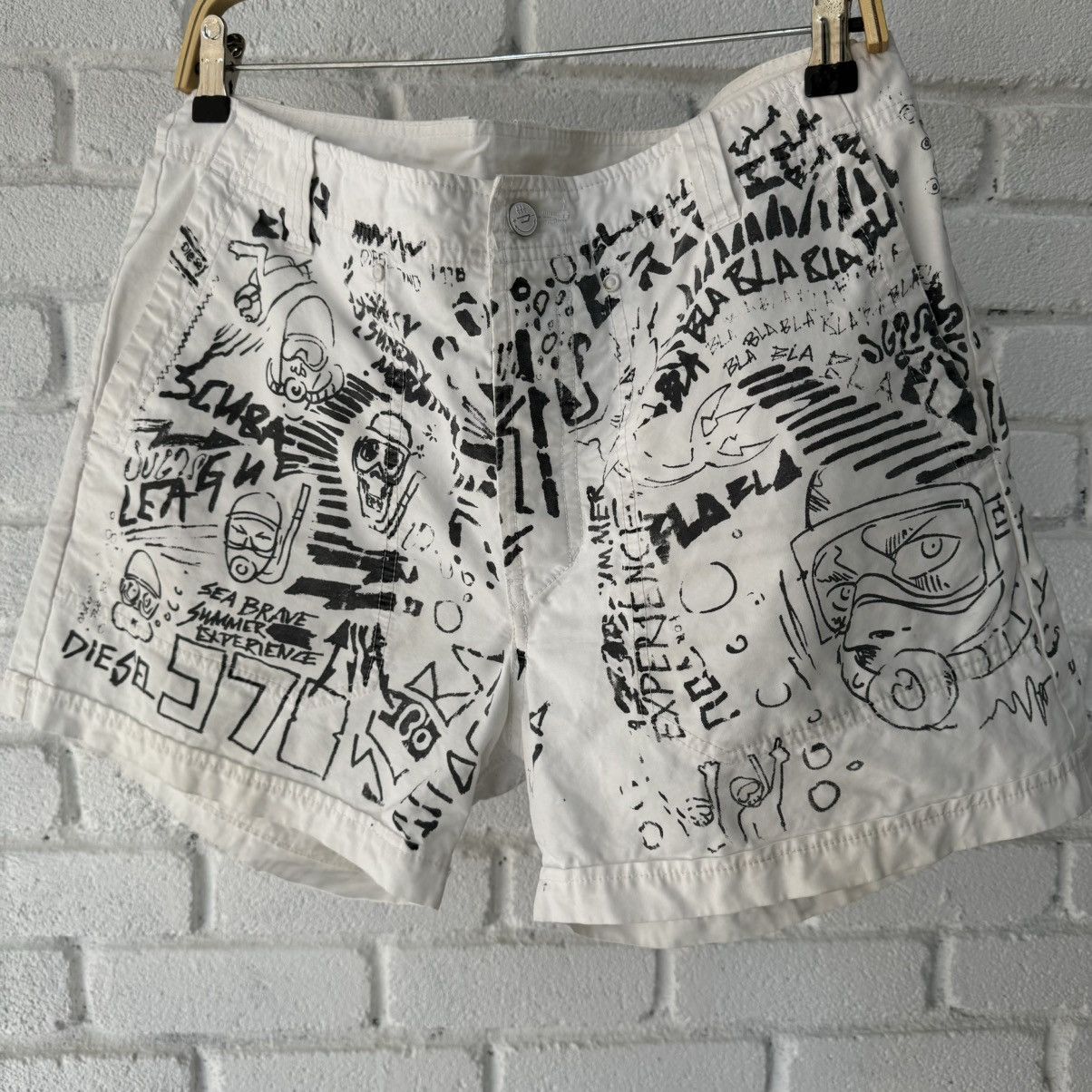 Diesel Grafitti Shorts