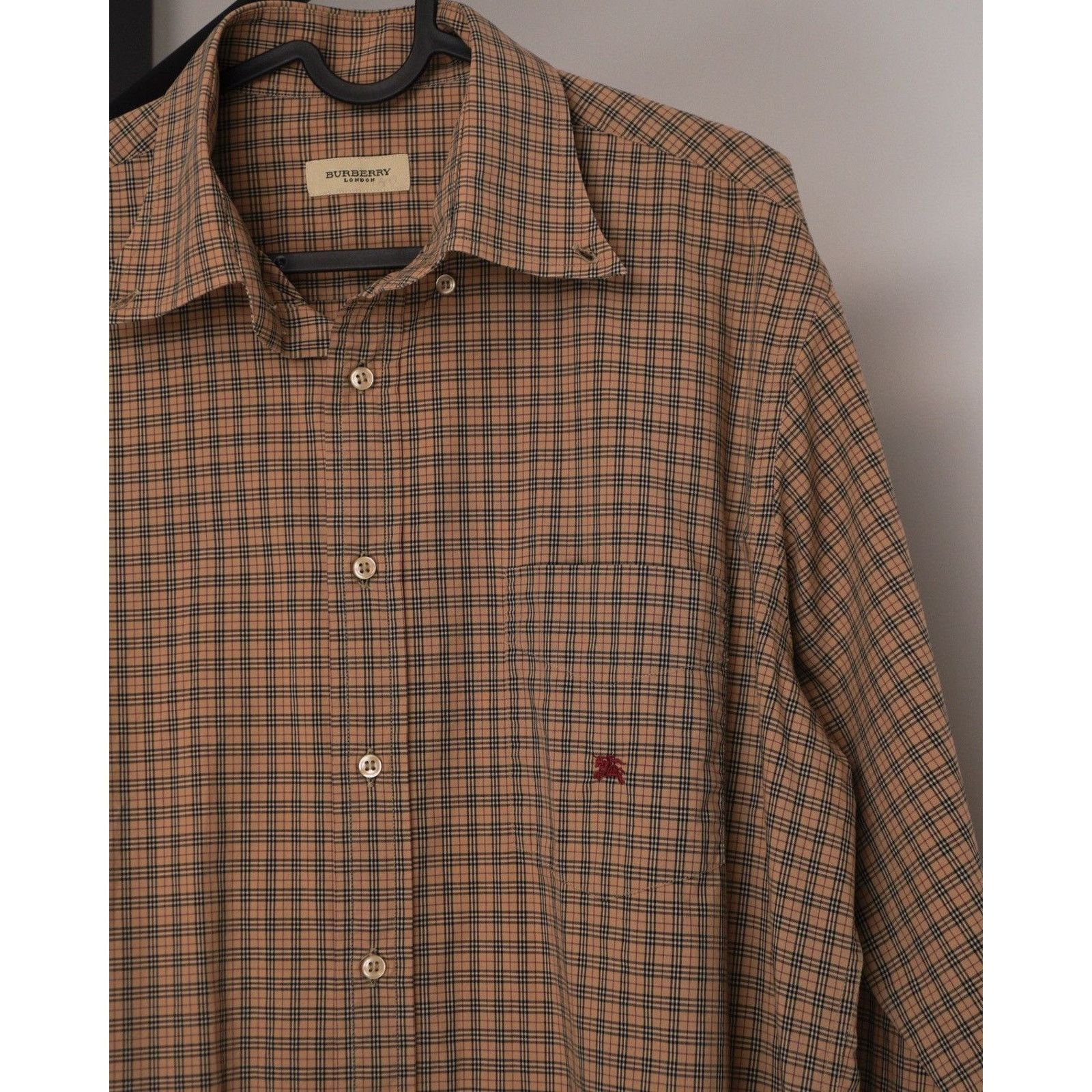 Burberry Vintage burberry london monogram check nova shirt Size US M / EU 48-50 / 2 - 2 Thumbnail