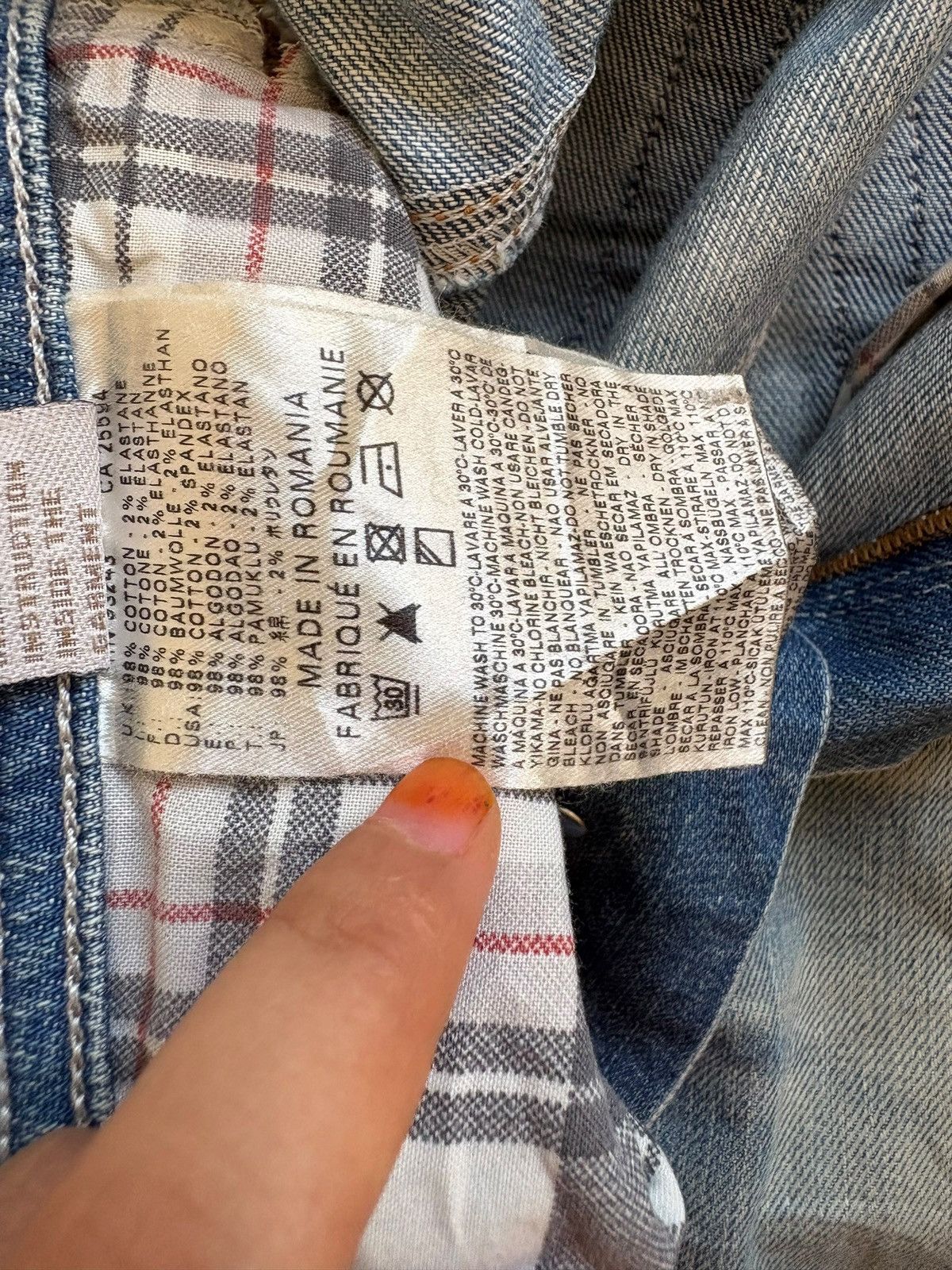 Diesel Vintage Diesel Iakop Button Fly Mud Wash Ripped Jean Size US 32 / EU 48 - 10 Thumbnail