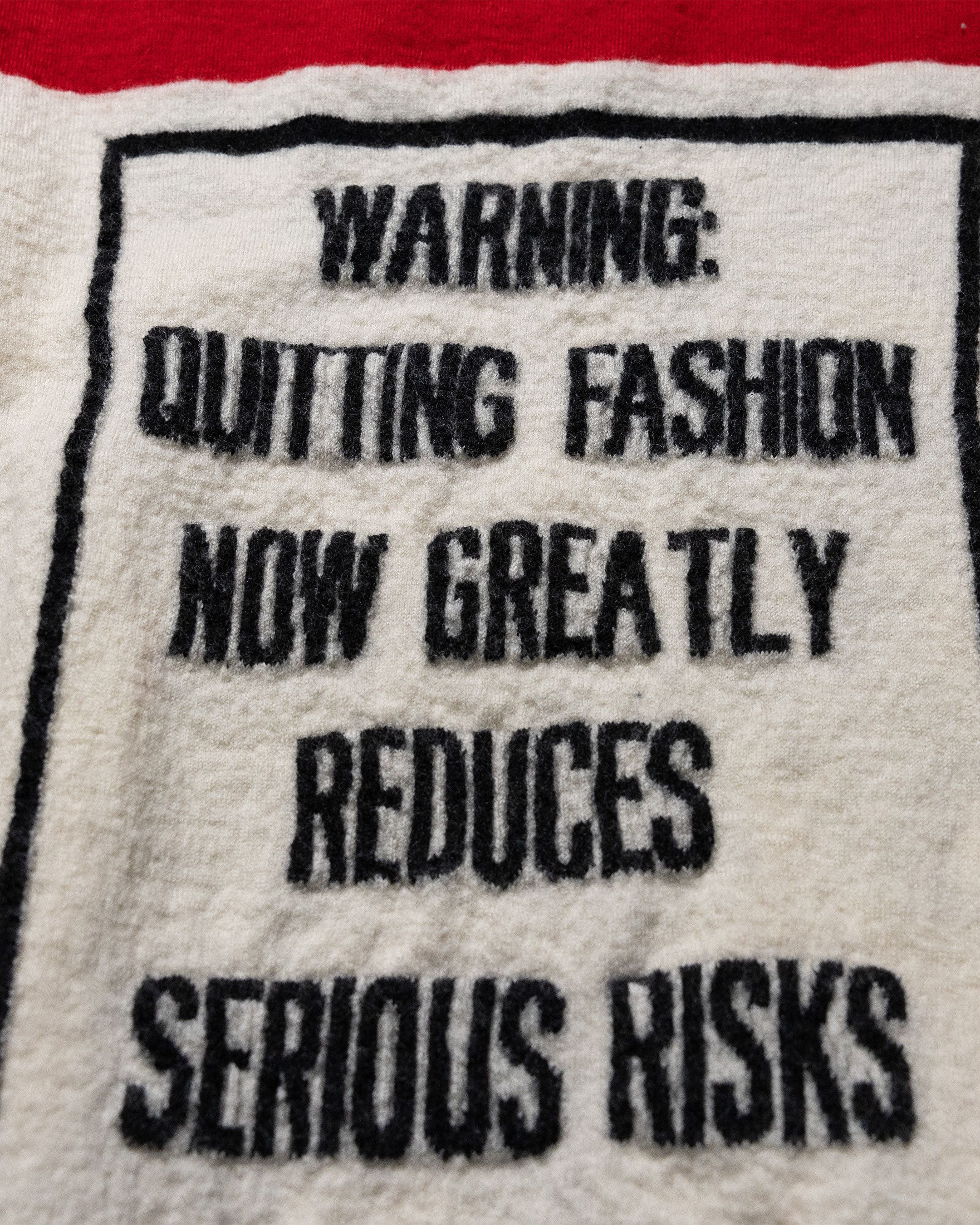 Moschino Moschino A/W 16 "Fashion Kills" Wool Sweater Size S / US 4 / IT 40 - 3 Thumbnail
