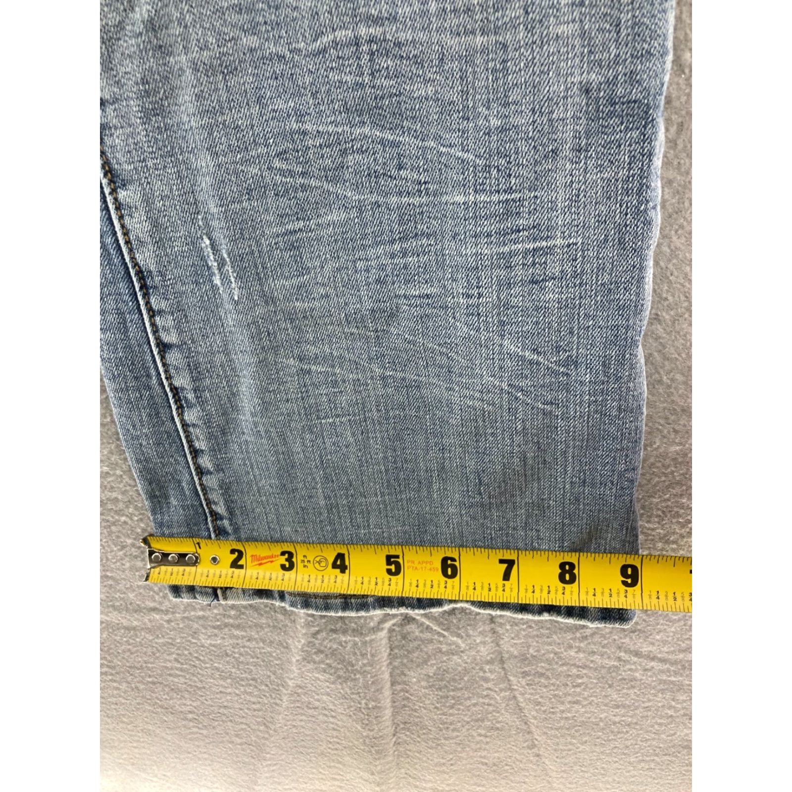 Express Express Rerock Jeans Skinny Low Rise 4 Blue Denim Stretch 5-Pocket Slim Women's Jeans XS to 4? Size 27" / US 4 / IT 40 - 6 Thumbnail