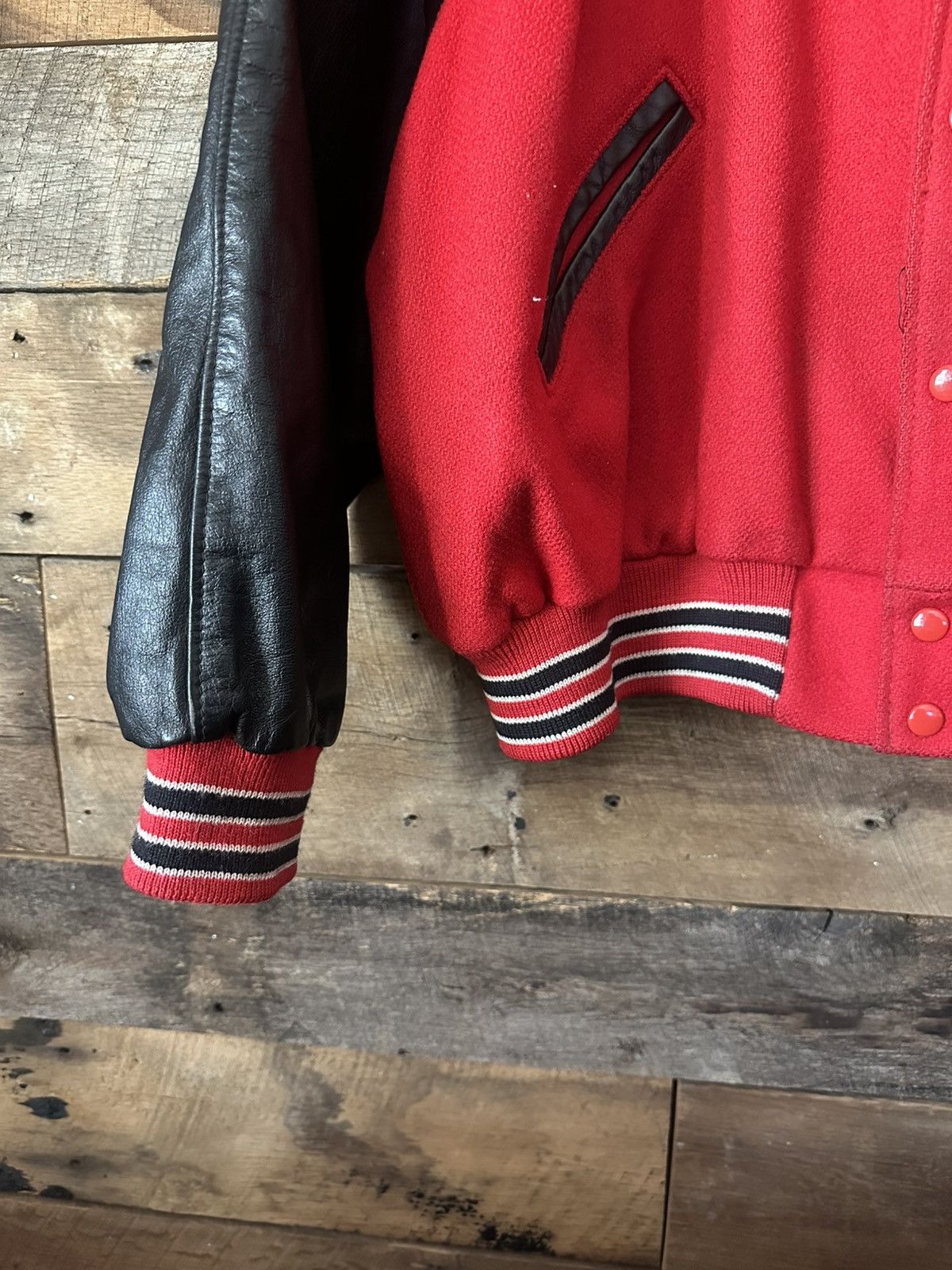 Dehen 1920 90s Dehen1920 Varsity Jacket - Boxy Fit - XL Short Size US XL / EU 56 / 4 - 4 Thumbnail