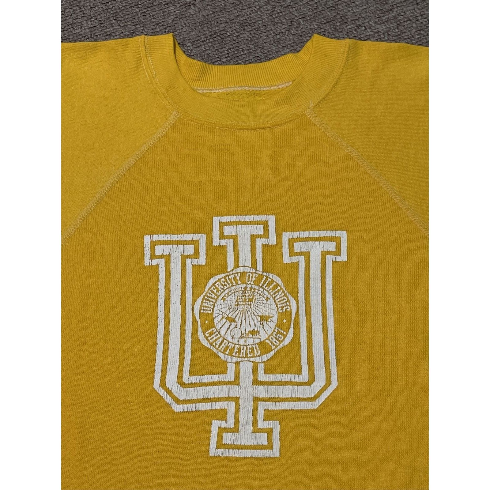 Other Vintage 60s Small University of Illinois Fighting Illini Cot Size US S / EU 44-46 / 1 - 3 Thumbnail