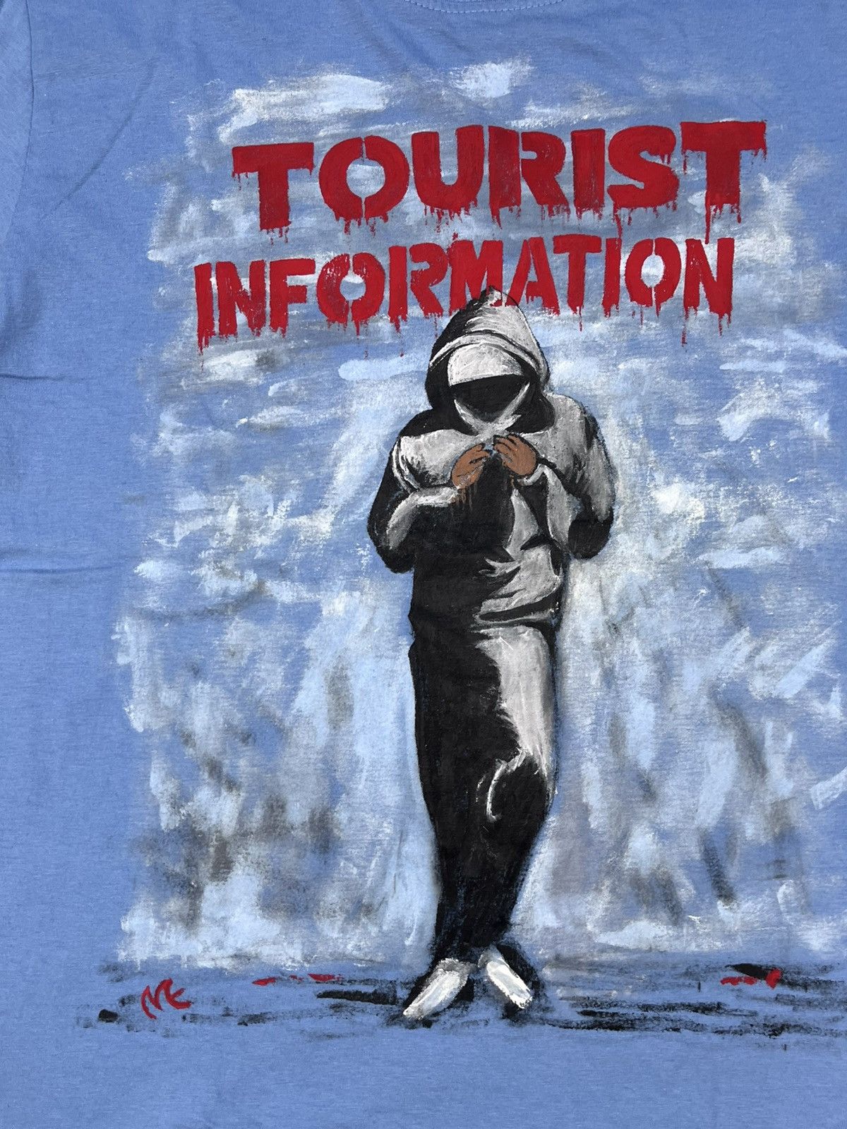 Vintage Vintage Tourist Information Logo Hand Painted tee size S Size US S / EU 44-46 / 1 - 3 Thumbnail