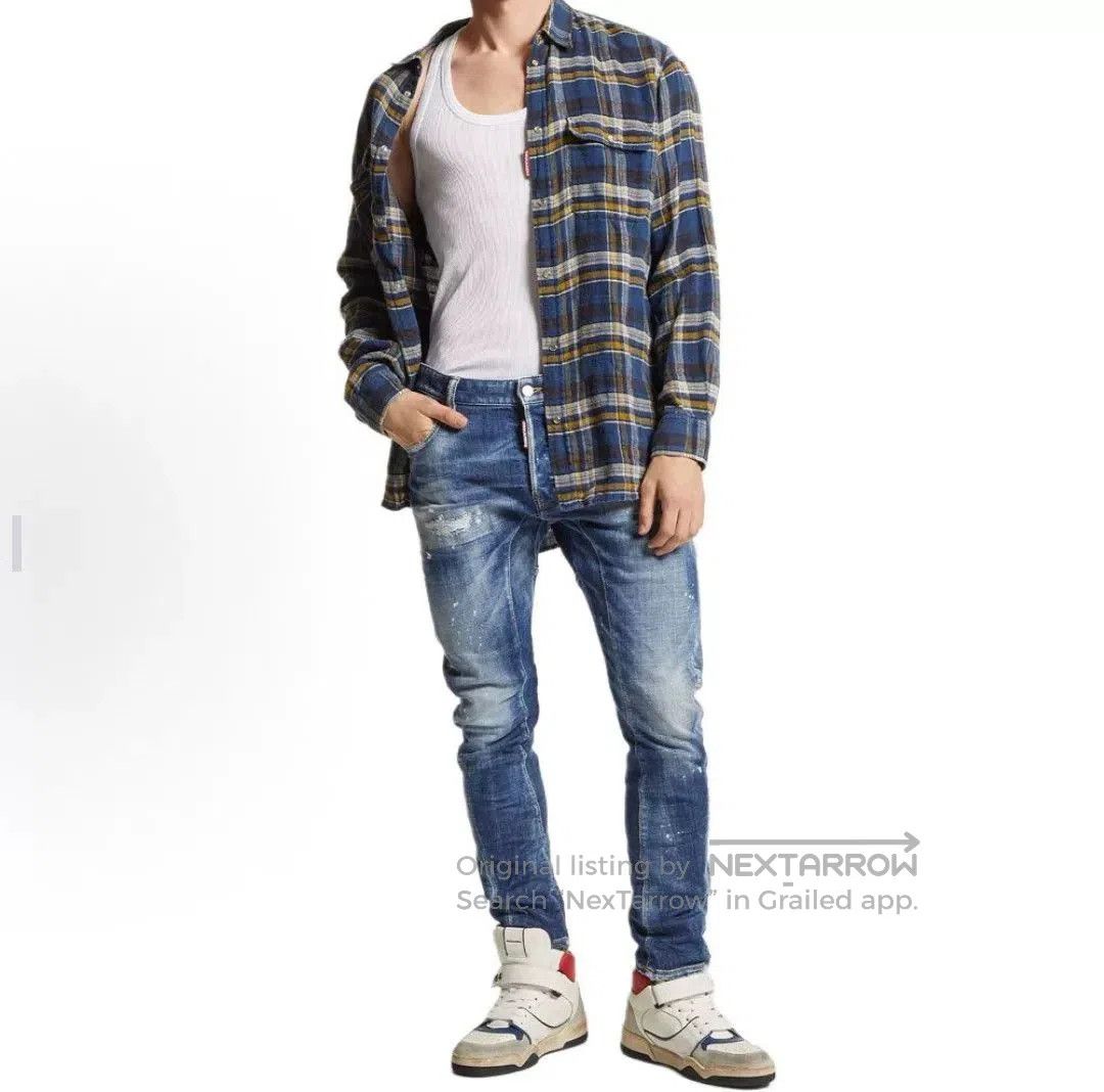 Dsquared2 Dsquared2 D2 High-End Jeans. Size US 30 / EU 46 - 8 Thumbnail