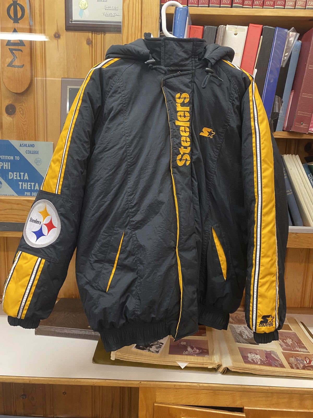 NFL × Starter Vintage 90s Pittsburgh Steelers Starter NFL Pro Line