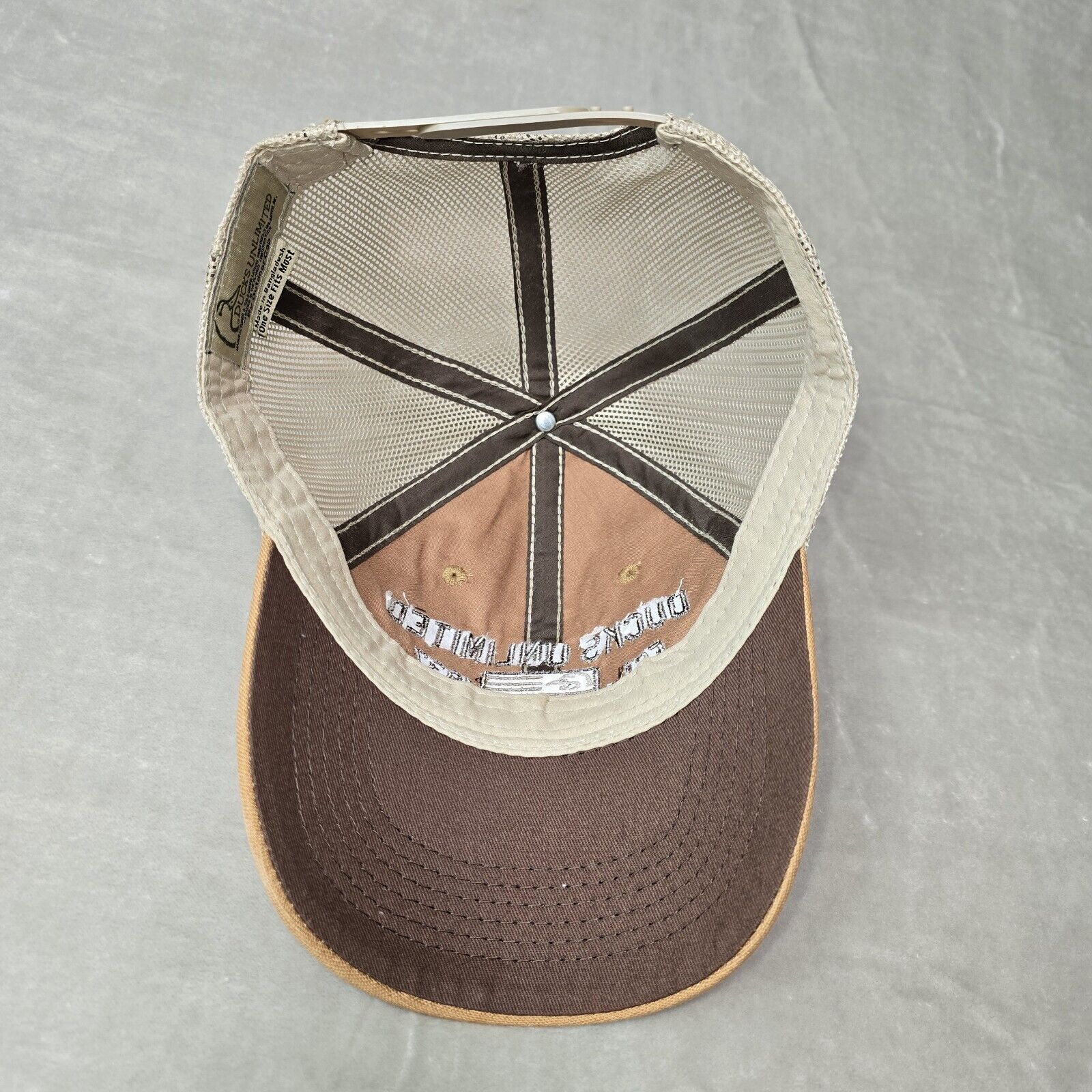 Other Ducks Unlimited Brown Trucker Hat Hunting Snapback EST. 1937 Size ONE SIZE - 7 Thumbnail