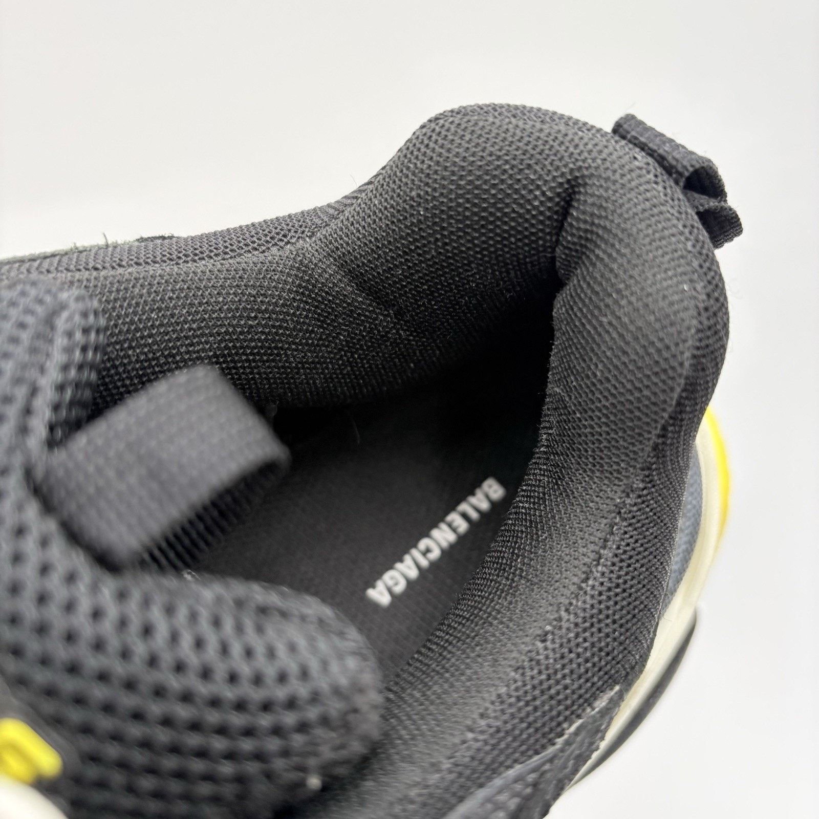 Balenciaga Balenciaga Triple S ' Black Yellow ' | SUPER CLEAN! Size US 10 / EU 43 - 12 Thumbnail