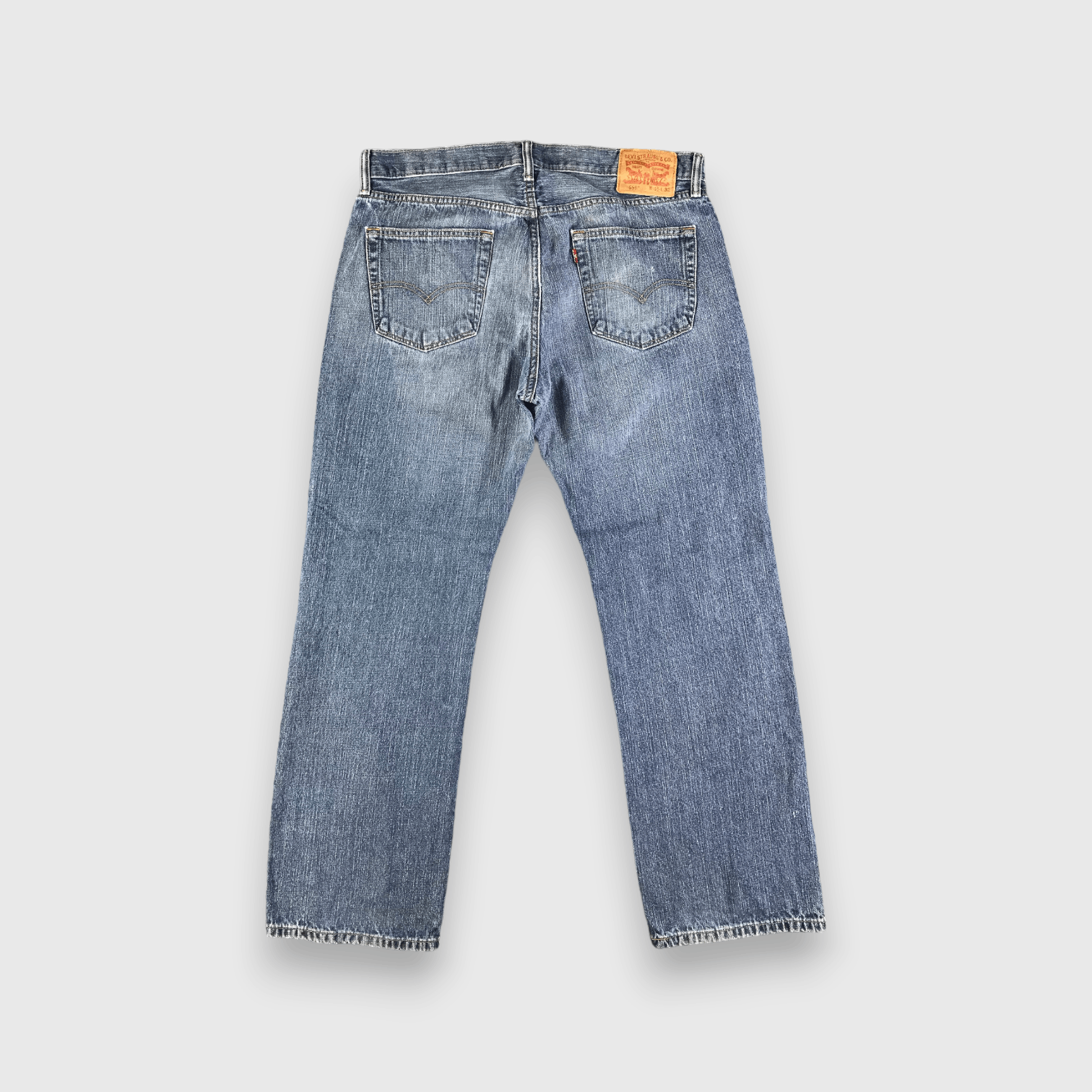 Levi's Vintage Blue Wash Levis 559 Jeans-J3545 Size US 37 - 2 Thumbnail