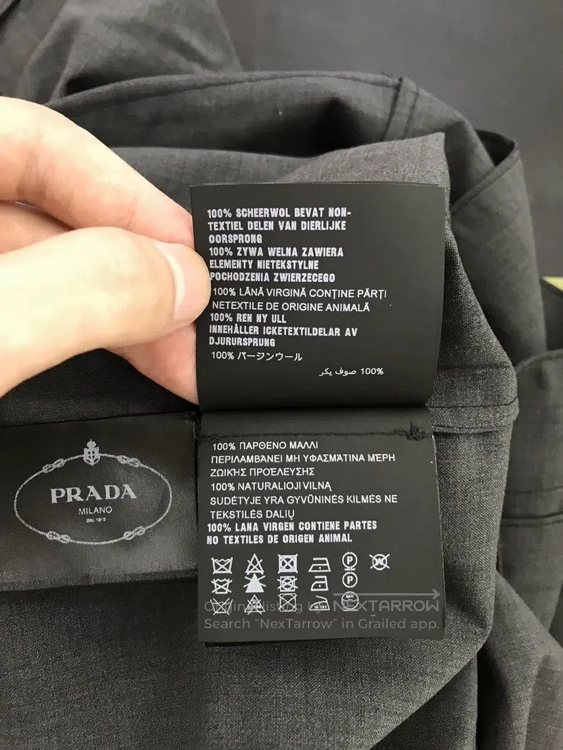 Prada Prada College-style thin wool suit jacket Size XS / US 0-2 / IT 36-38 - 8 Thumbnail