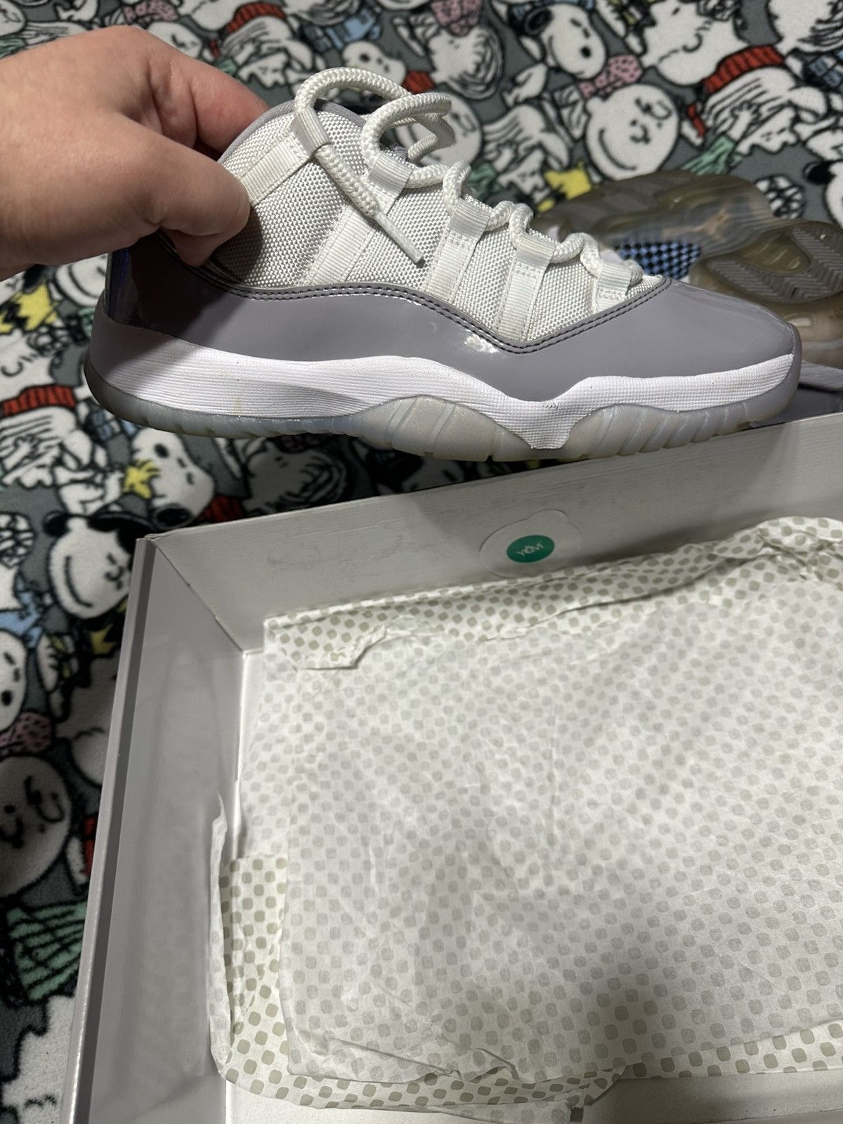 Jordan Brand Air Jordan 11 Retro Low ' Cement Grey ' Size US 8 / EU 41 - 10 Thumbnail
