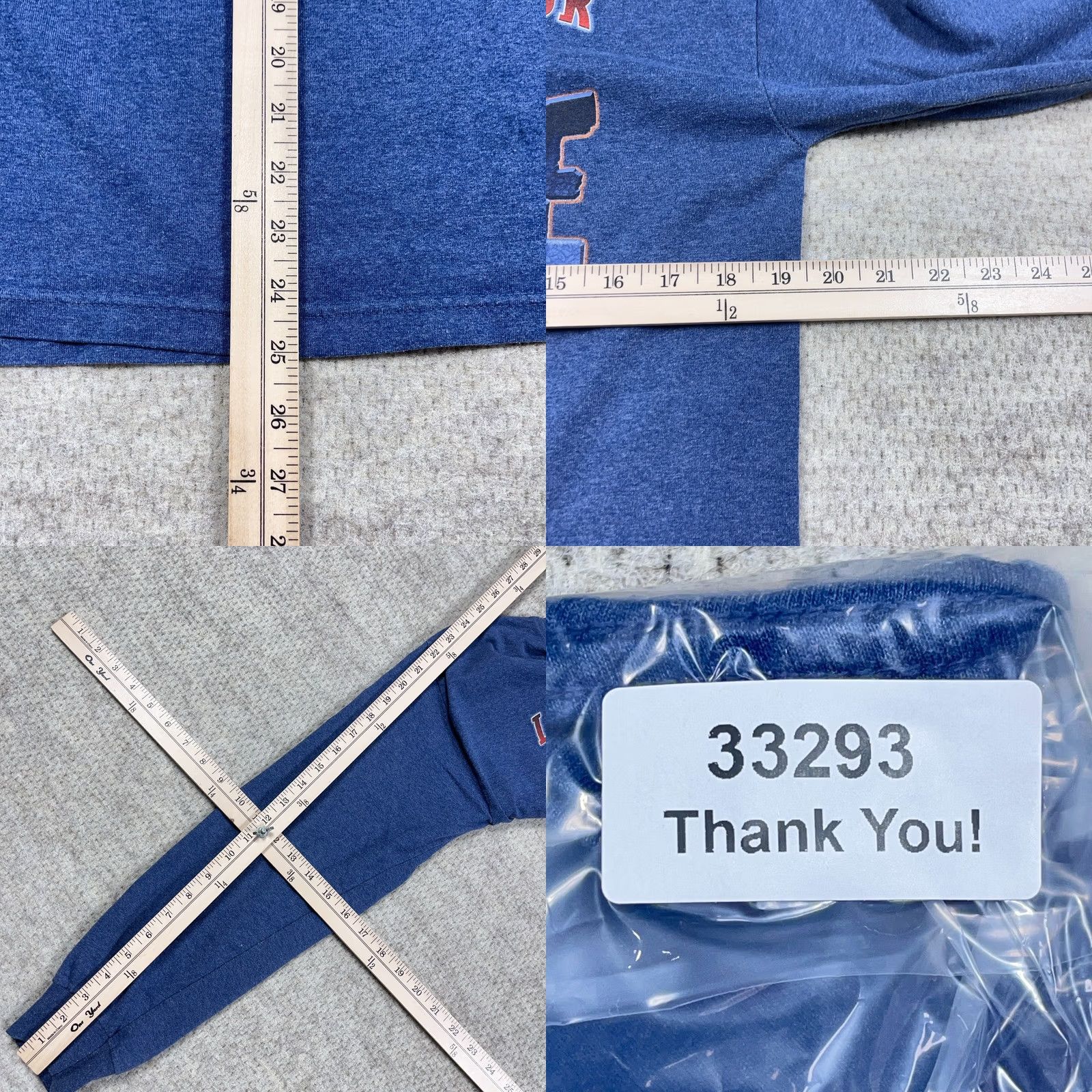 Big Dogs VINTAGE Big Dogs Shirt Men M Blue Long Sleeve Tee Y2K 2000s Attitude Adult Size US M / EU 48-50 / 2 - 9 Thumbnail