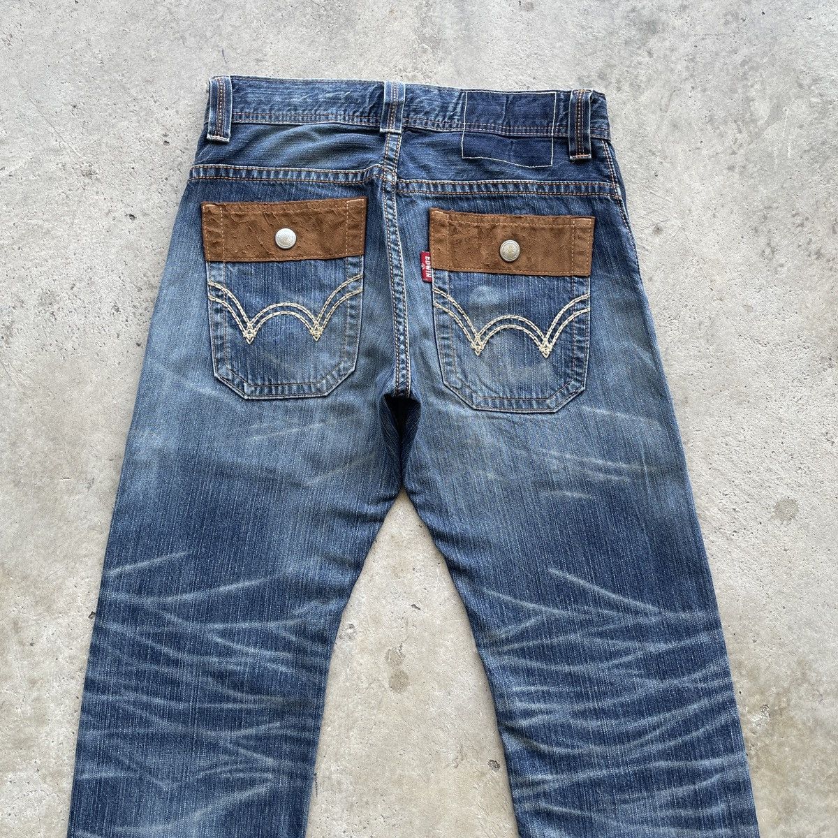 Edwin Vintage Edwin Denim Faded Distressed Jeans Pants W32x31 Size US 32 / EU 48 - 10 Thumbnail