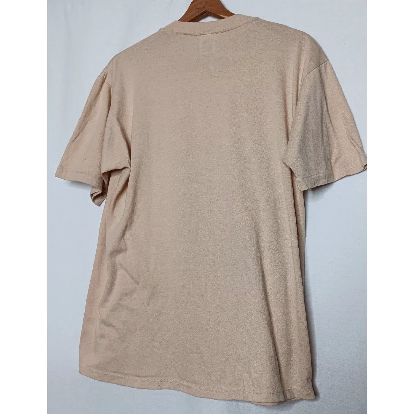 Jerzees VINTAGE Jerzees Eagle Boy Scout Shirt Troop 1221 Tan USA L Short Sleeve Crew Neck Single Stitch Men Size US L / EU 52-54 / 3 - 3 Thumbnail