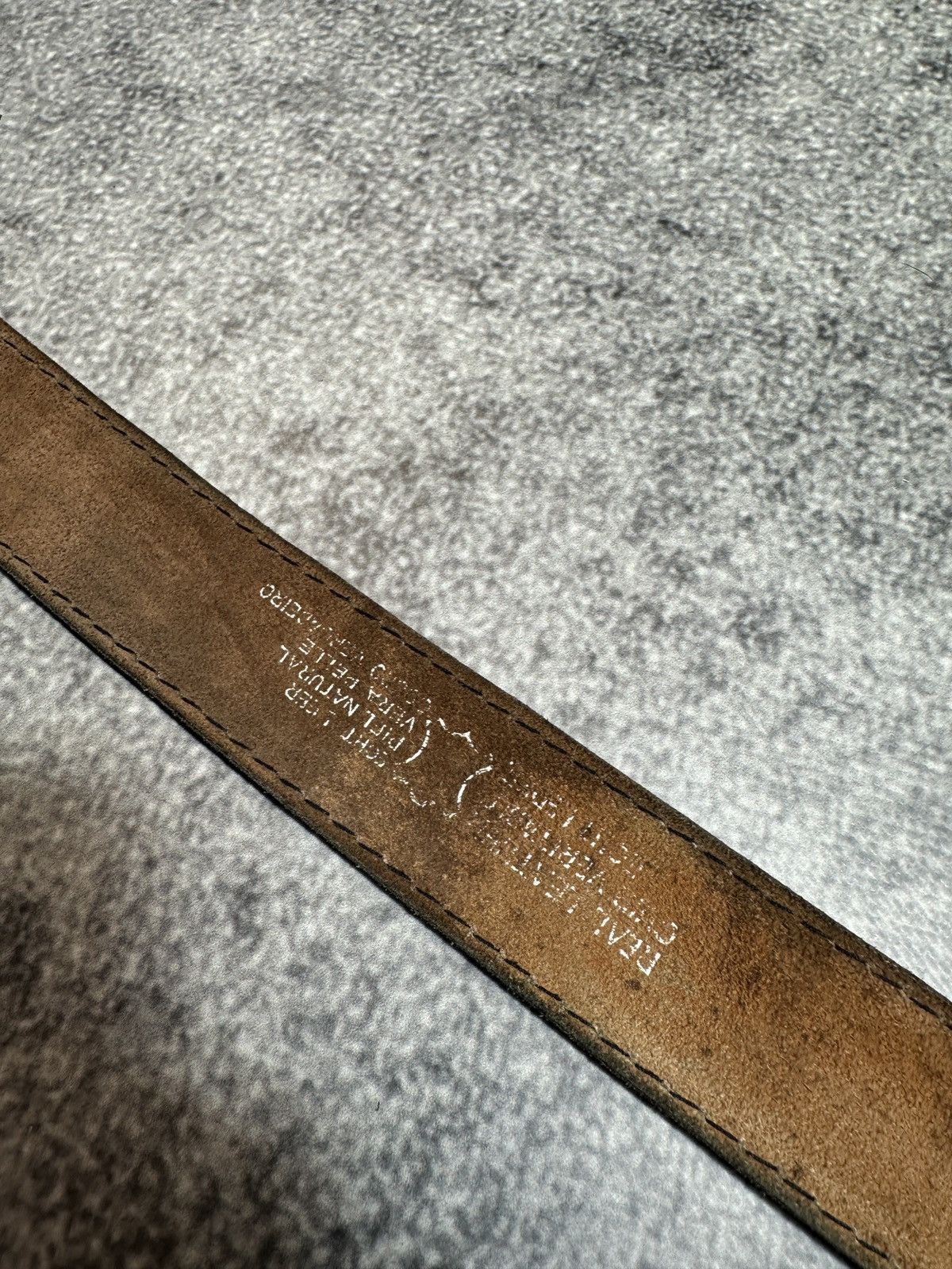 Levi's Y2K Vintage Levi’s Logo Belts Streetwear Casual Leather USA Size ONE SIZE - 4 Thumbnail