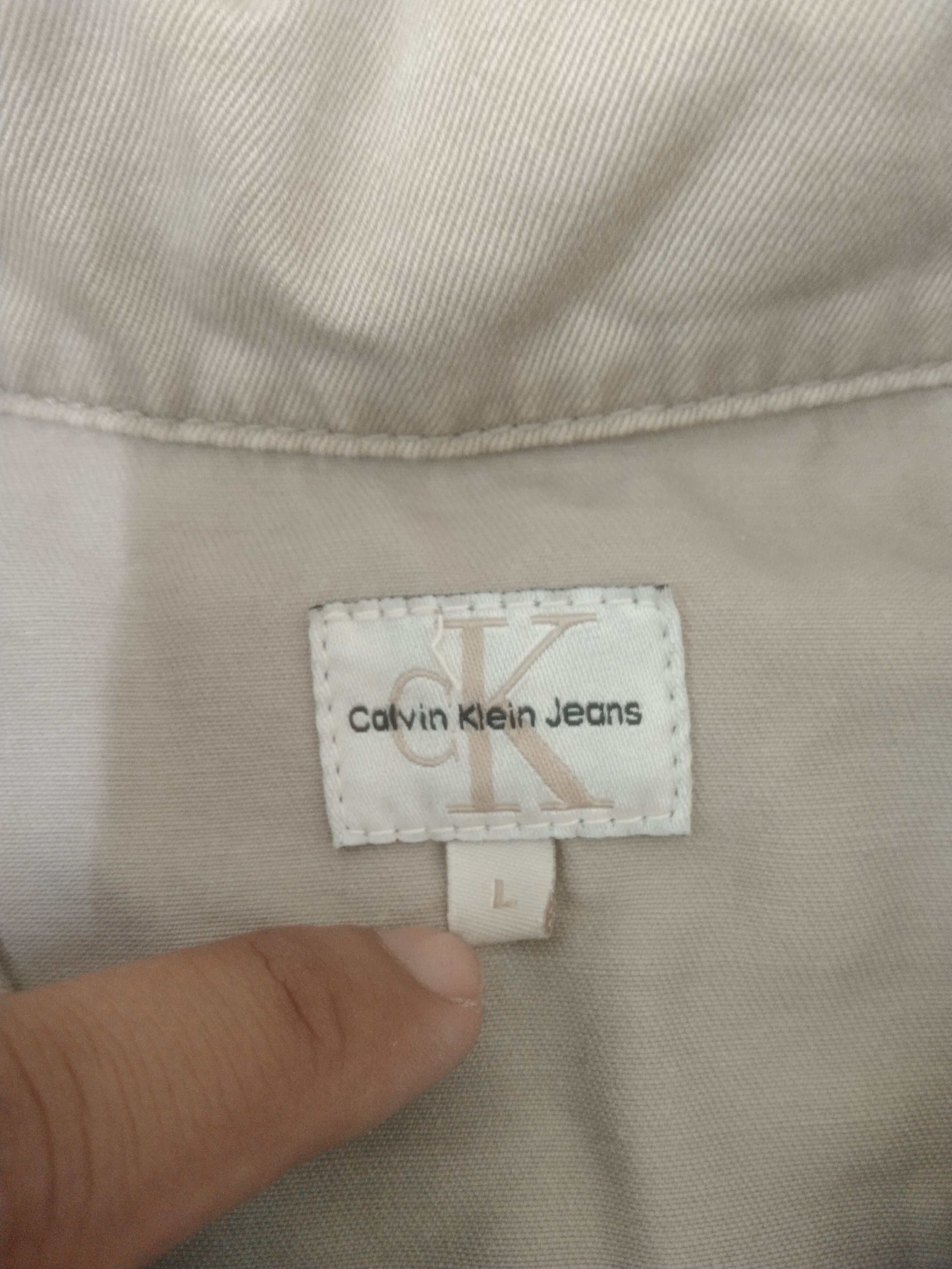 Calvin Klein Vintage Calvin Klein Denim Jacket Size US L / EU 52-54 / 3 - 5 Thumbnail