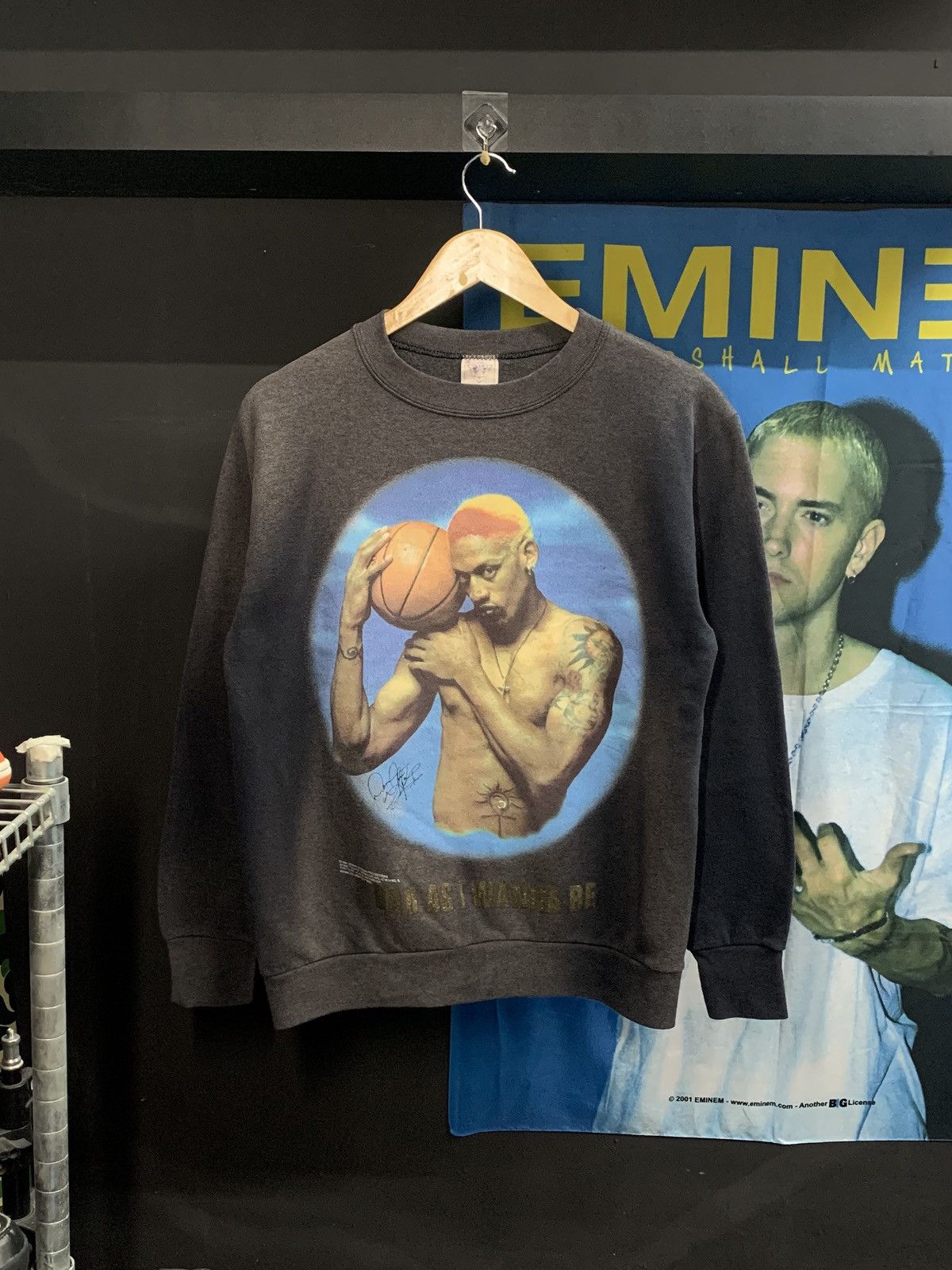 Vintage VINTAGE 96s RODMAN “BAD AS I WANNA BE” Size US M / EU 48-50 / 2 - 1 Thumbnail