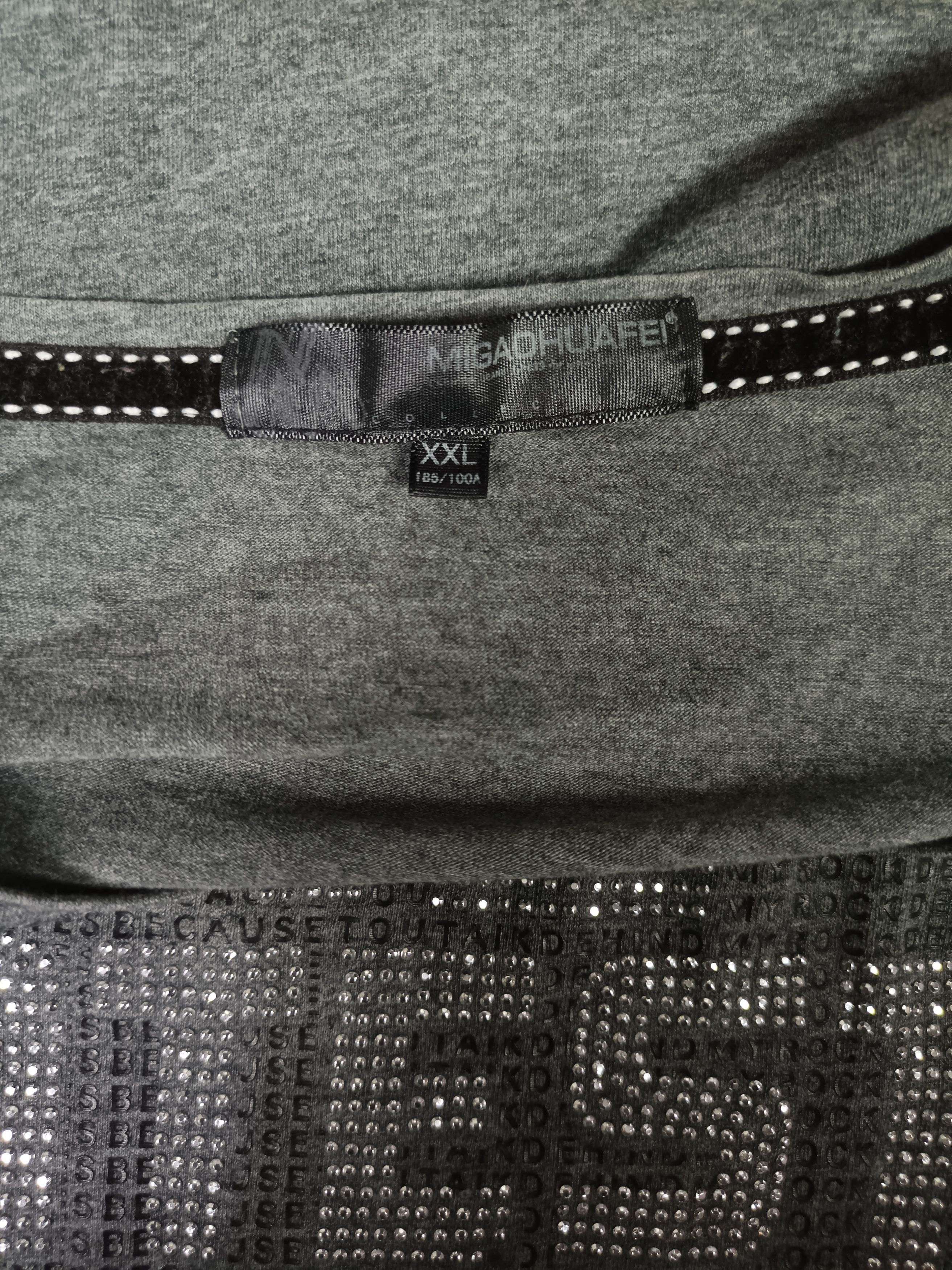 If Six Was Nine × Japanese Brand MIGAOHUAFEI PURE and ME LATES T V-Neck T-Shirt Size US XXL / EU 58 / 5 - 14 Thumbnail