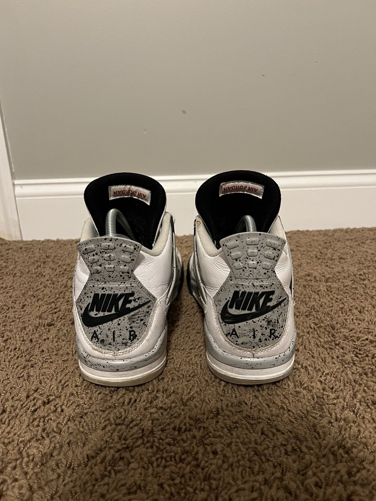 Jordan Brand × Nike Jordan 4 White Cement (2016) Size 10.5 Size US 10.5 / EU 43-44 - 2 Thumbnail