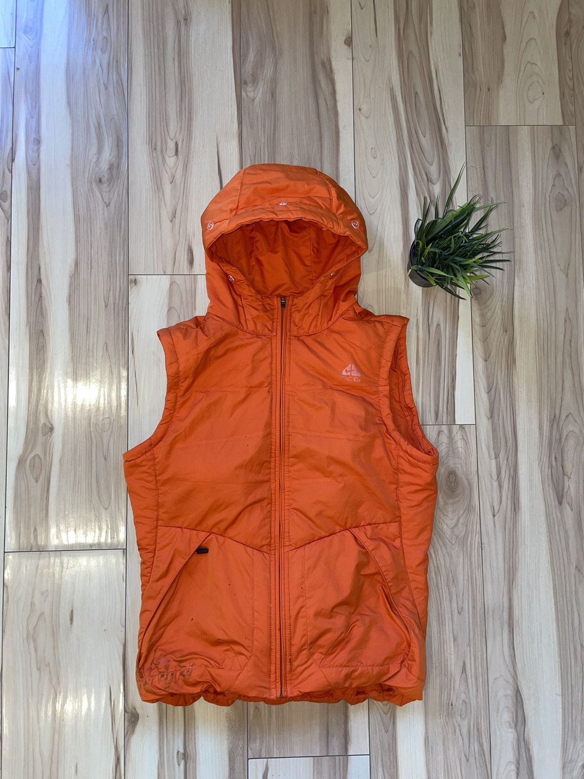 Nike ACG × Vintage Down puffer Vest Nike ACG Vintage Outdoor Ski Size L / US 10 / IT 46 - 1 Thumbnail