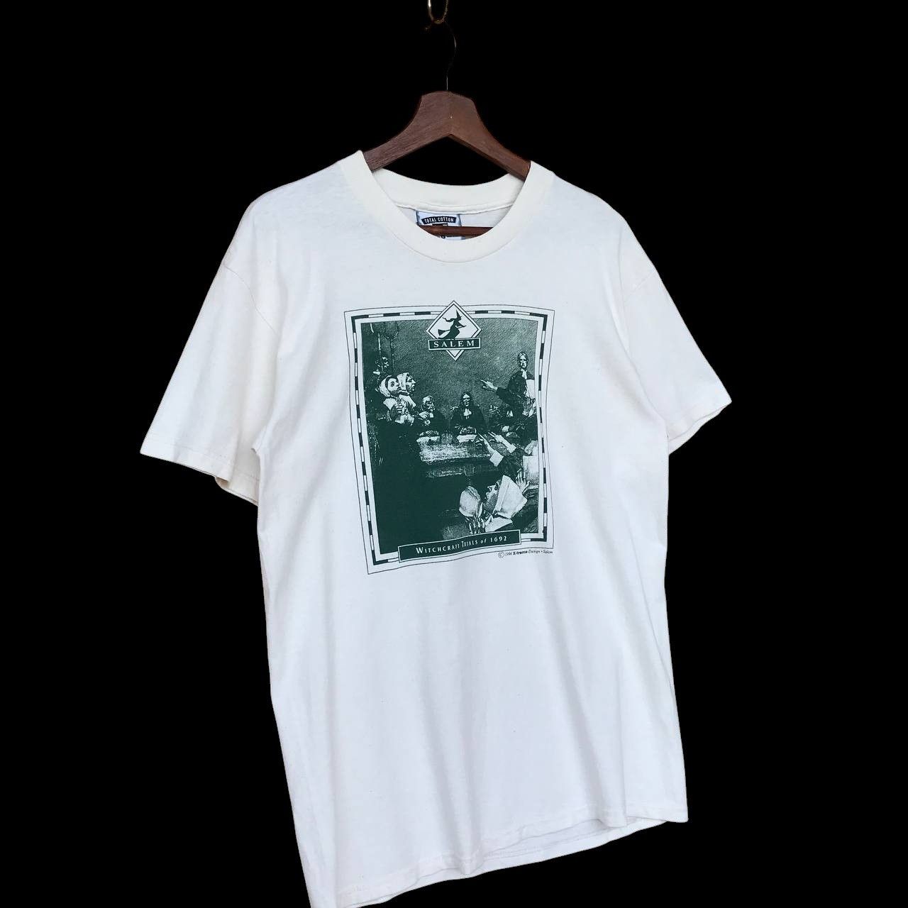 Salem Sportswear × Vintage RARE VINTAGE 1994 SALEM XTREME DESIGN WITCHCRAFT TRIALS Size US M / EU 48-50 / 2 - 9 Thumbnail