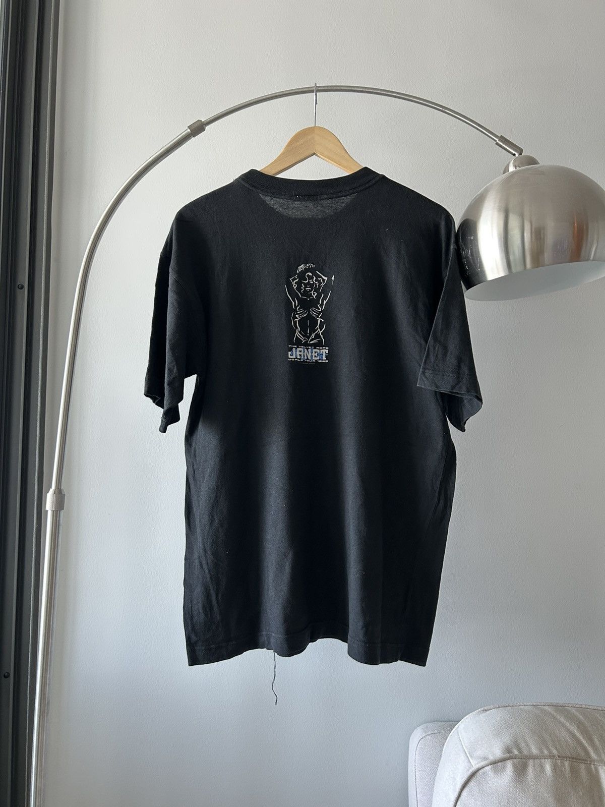Vintage Janet Jackson Vintage T Shirt 90s Size US L / EU 52-54 / 3 - 3 Thumbnail