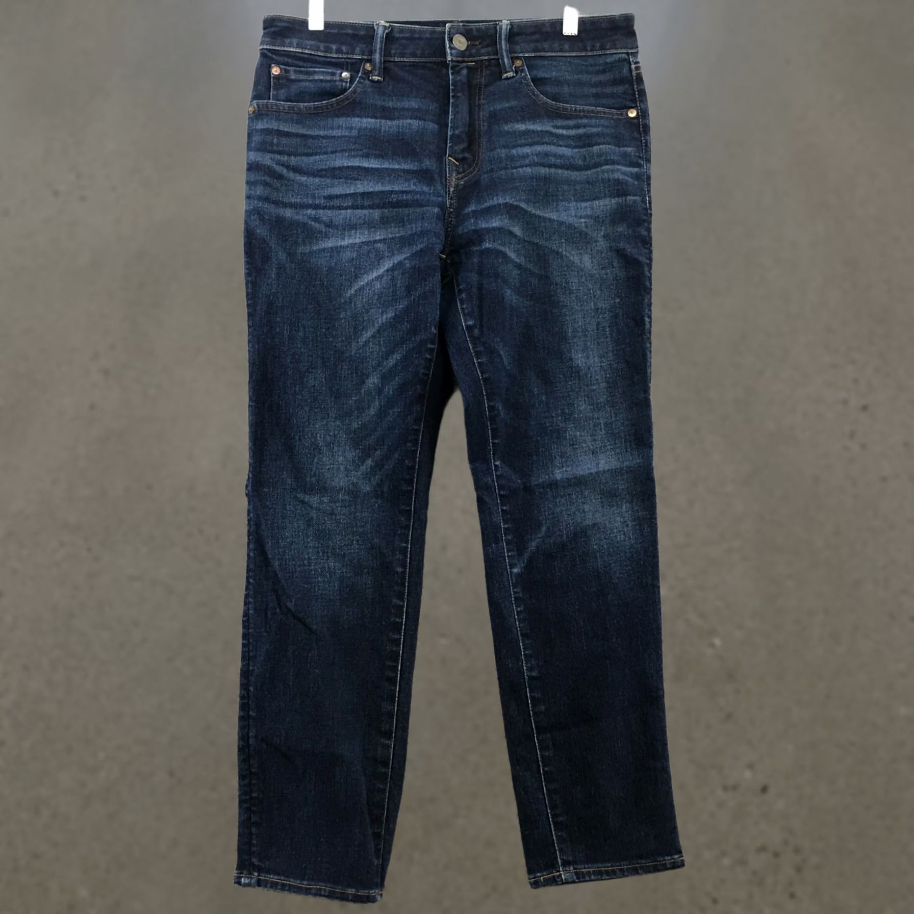 American Eagle Outfitters American Eagle Outfitters Jeans Mens 31x30 Blue Denim Athletic Tapered 5-Pocket Stretch Cotton Standard Regular Mens Size US 31 - 1 Thumbnail