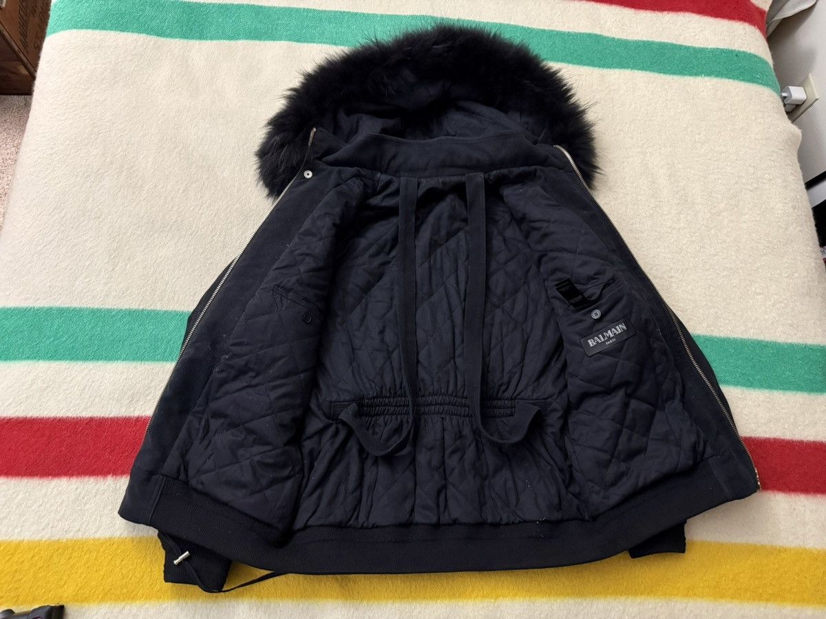 Balmain FW 2016 Balmain Military Raccoon Fur Trim Parka Size Large Size US L / EU 52-54 / 3 - 15 Thumbnail