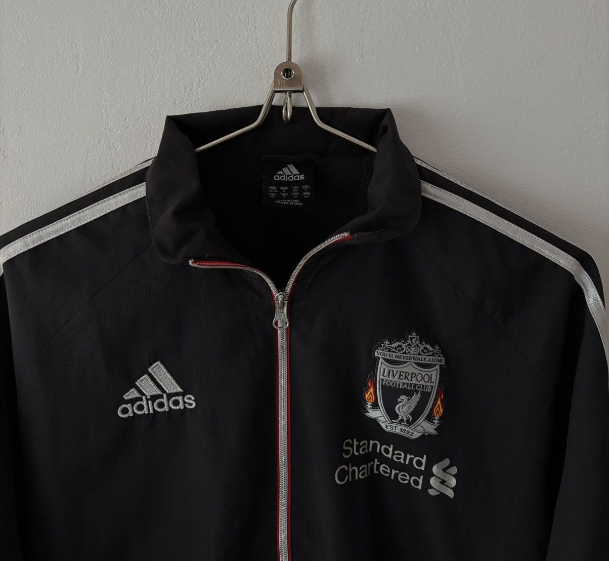 Adidas Adidas Liverpool Soccer Football Track Jacket 2011 Size US S / EU 44-46 / 1 - 6 Thumbnail