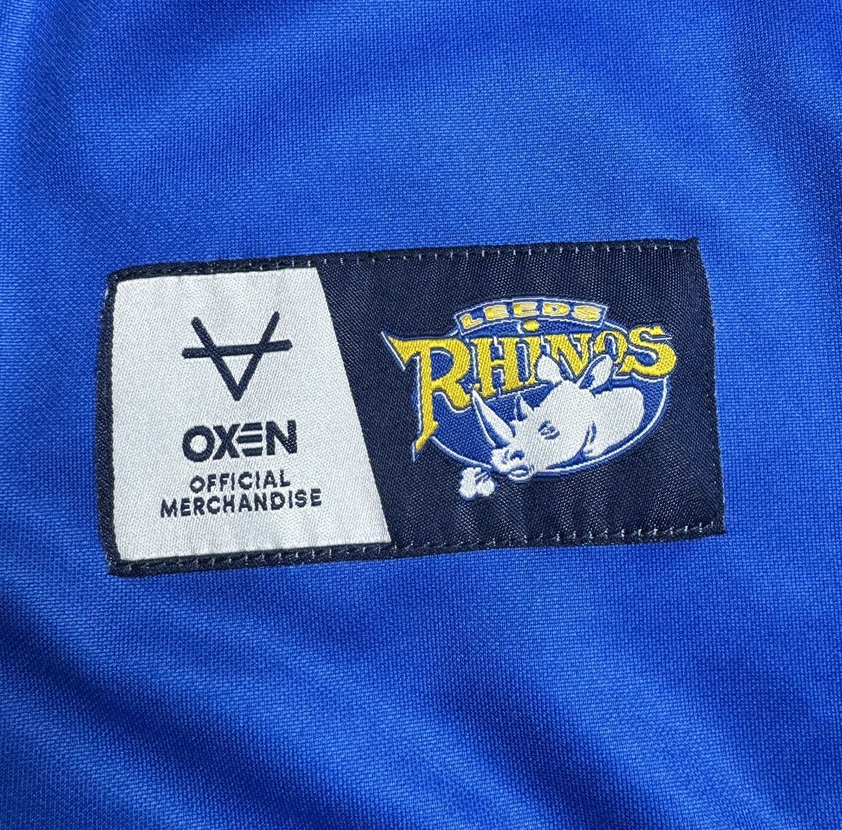 Vintage Leeds Rhinos 2021 Home Rugby Shirt Jersey Oxen Size US L / EU 52-54 / 3 - 13 Thumbnail