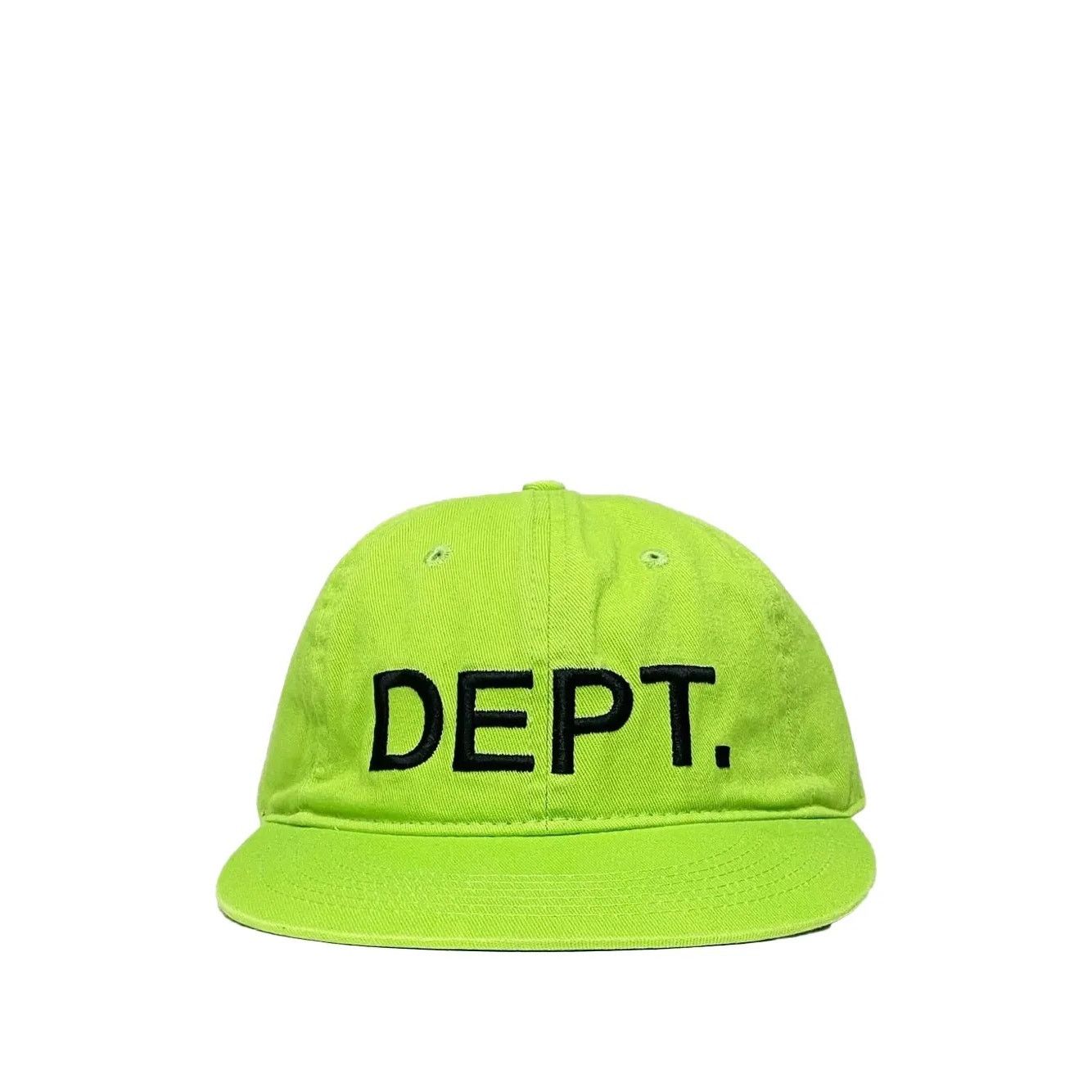 Gallery Dept. Gallery Dept. Lime Green DEPT Logo Embroidered Snapback Hat Size ONE SIZE - 1 Thumbnail
