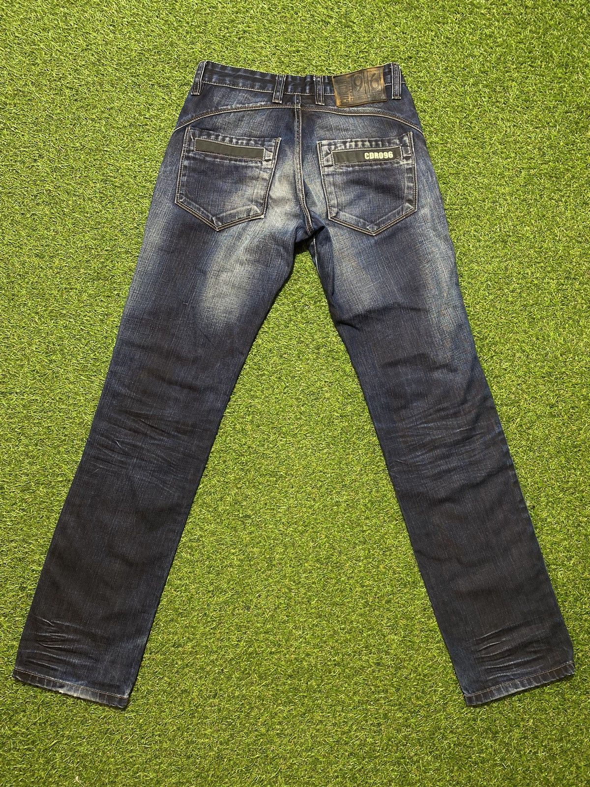 Japanese Brand Vintage 90s Japanese jeans faded streetwear style size 29 Size US 29 - 1 Thumbnail