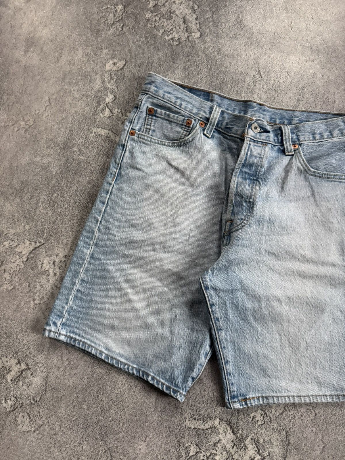 Levi's Levi’s 501 W30 denim blue shorts 🩳 casual Levis Size US 30 / EU 46 - 7 Thumbnail