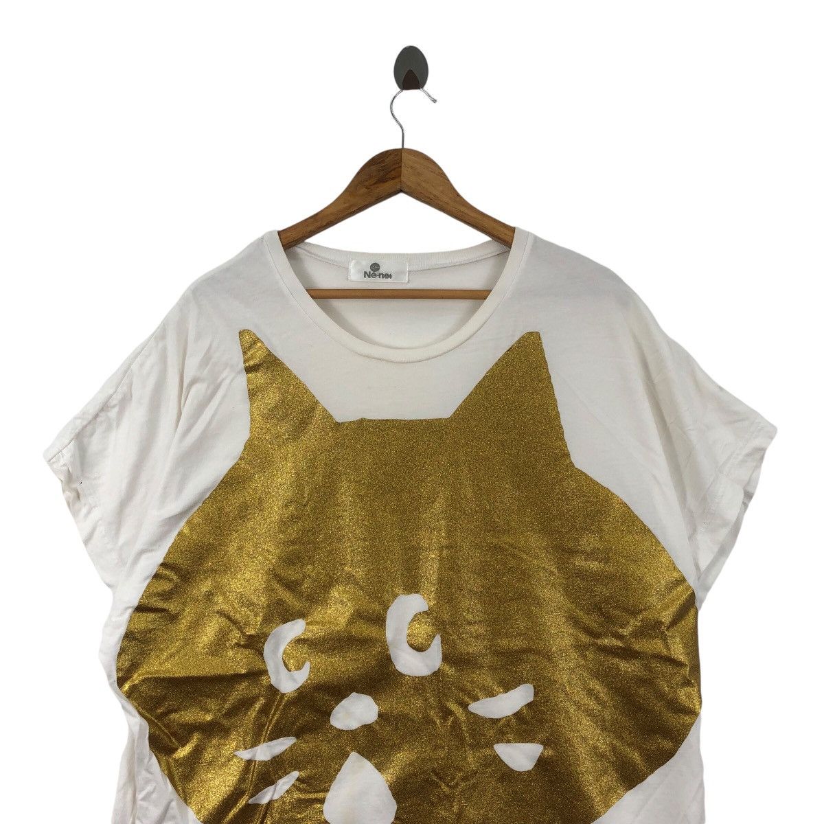Issey Miyake × Ne-Net By Kazuaki Takashima NE-NET Big Gold Face Issey Sport Issey Size XL / US 12-14 / IT 48-50 - 2 Thumbnail