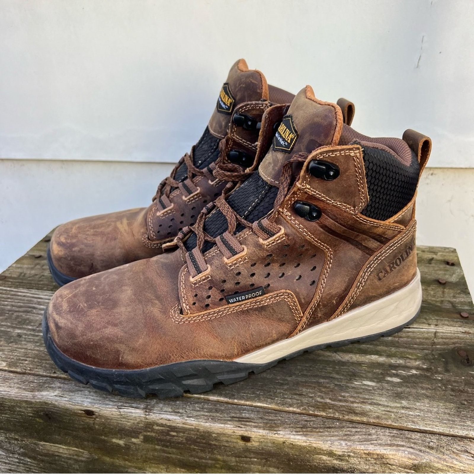 Other Carolina Men's 6" Energy Comp Toe Waterproof Work Boot 9.5D Size US 10.5 / EU 43-44 - 3 Thumbnail
