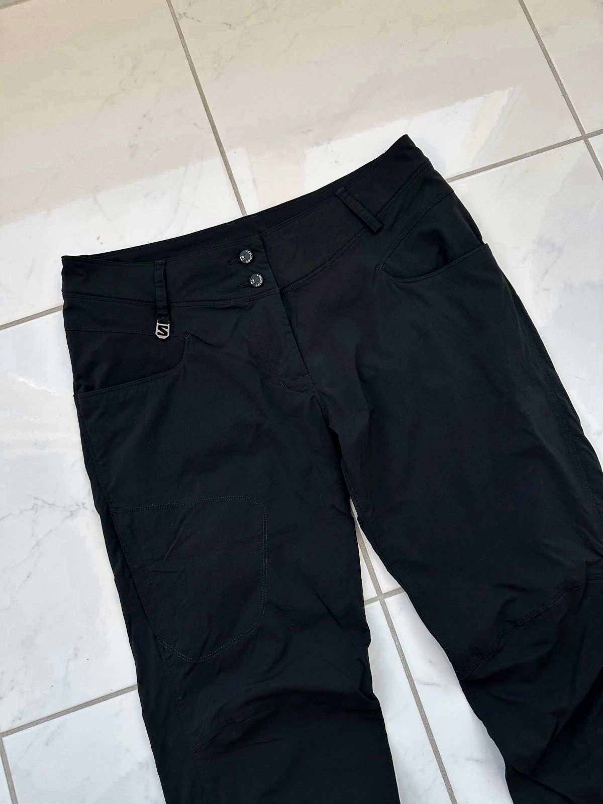 Salomon Solomon Nylon Track Pants Outdoor Size 32" / US 10 / IT 46 - 2 Thumbnail