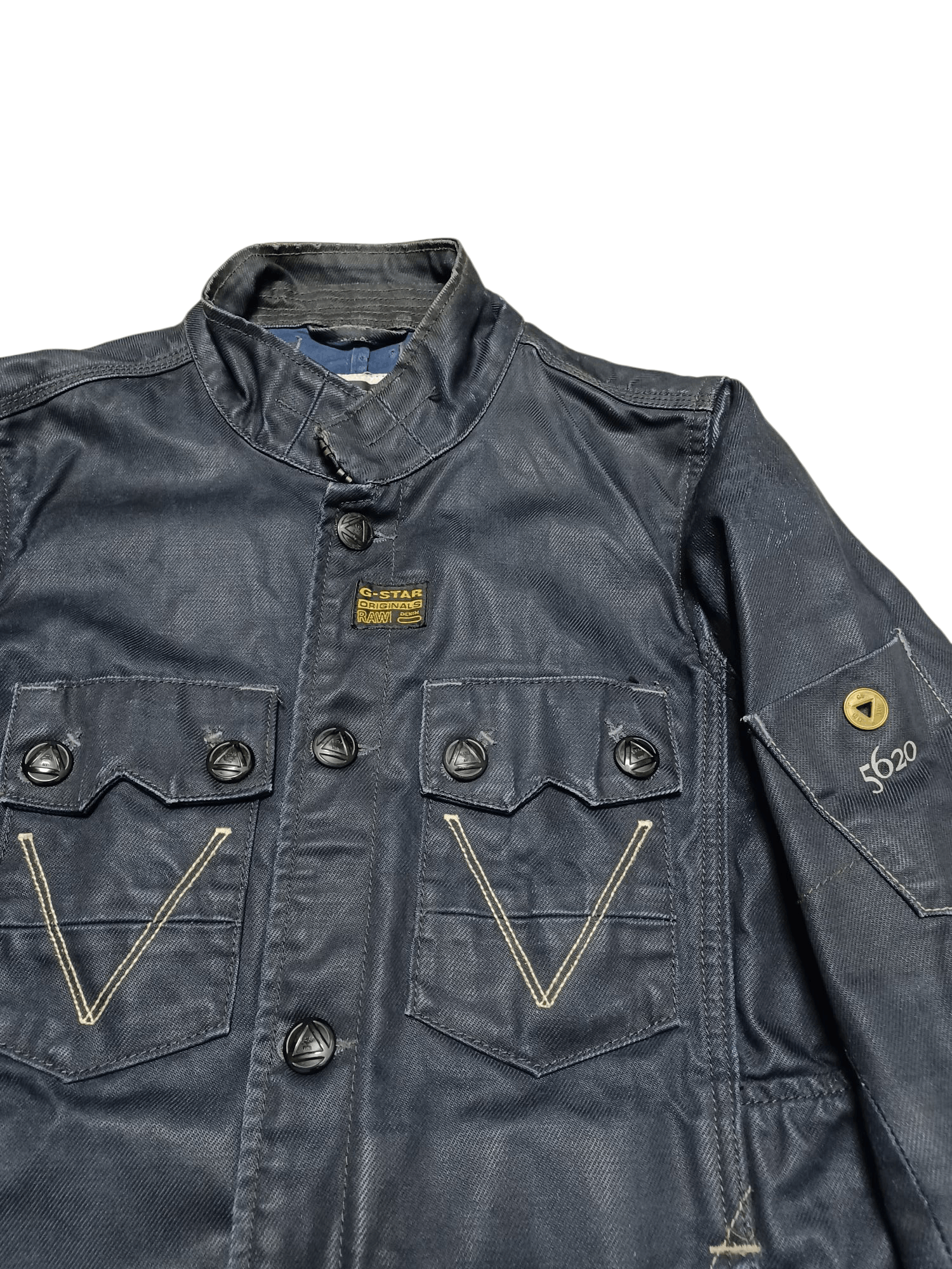 G-Star G STAR RAW AVANT GARDE JAPANESE WAXED MULTIPOCKET JACKET Size US L / EU 52-54 / 3 - 2 Thumbnail