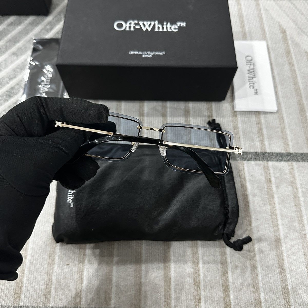 Off-White NEW SS25 OFF WHITE TAMPA SUNGLASSES Size ONE SIZE - 4 Thumbnail