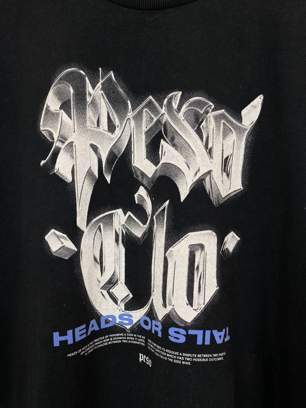 Designer × Peso × Vintage Peso Heads or Tails Short Sleeve T Shirt Men’s Size Small Size US S / EU 44-46 / 1 - 3 Thumbnail