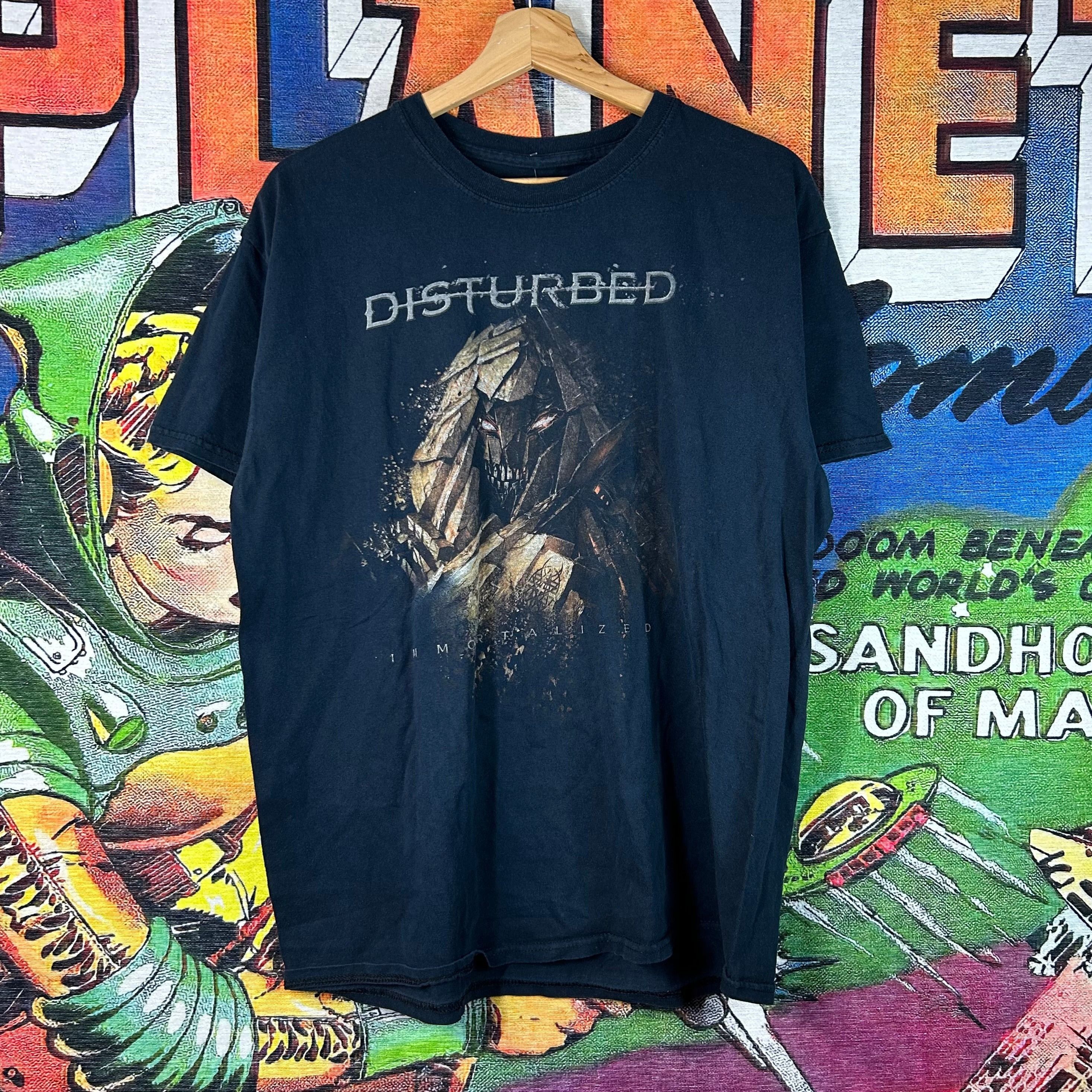 Band Tees Disturbed 2016 Tour Tee Size Large Size US L / EU 52-54 / 3 - 1 Thumbnail