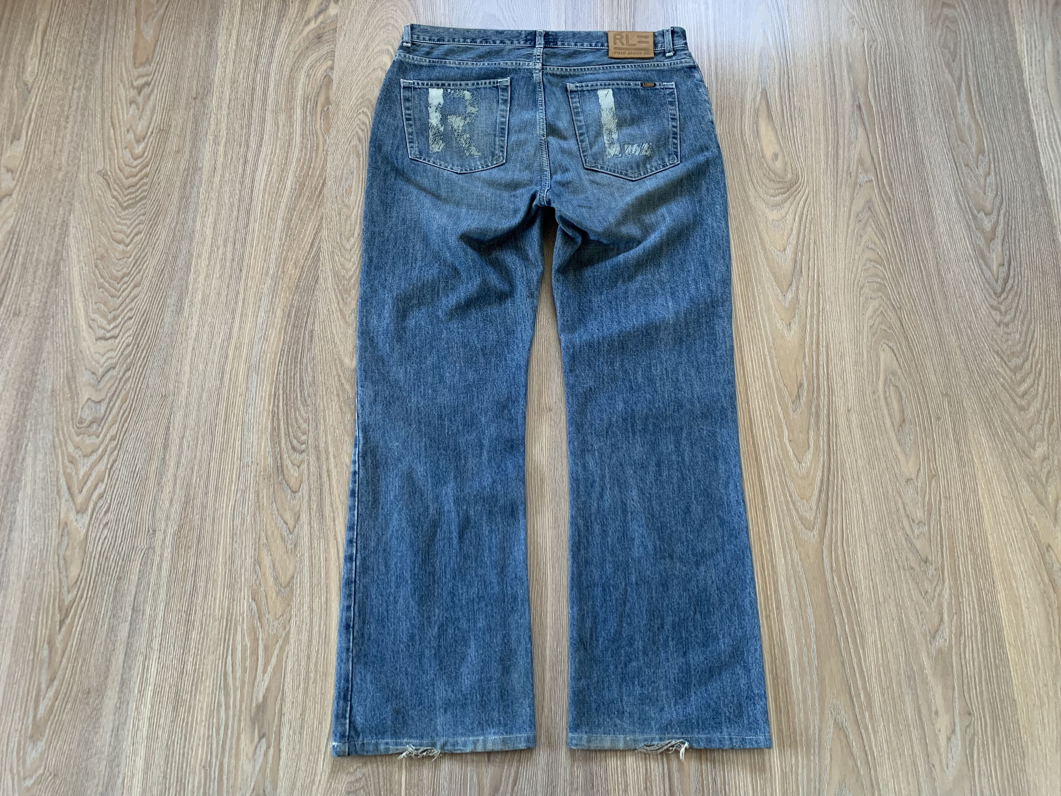 Denime Polo Ralph Lauren Blue Denim Jeans Size US 36 / EU 52 - 3 Thumbnail