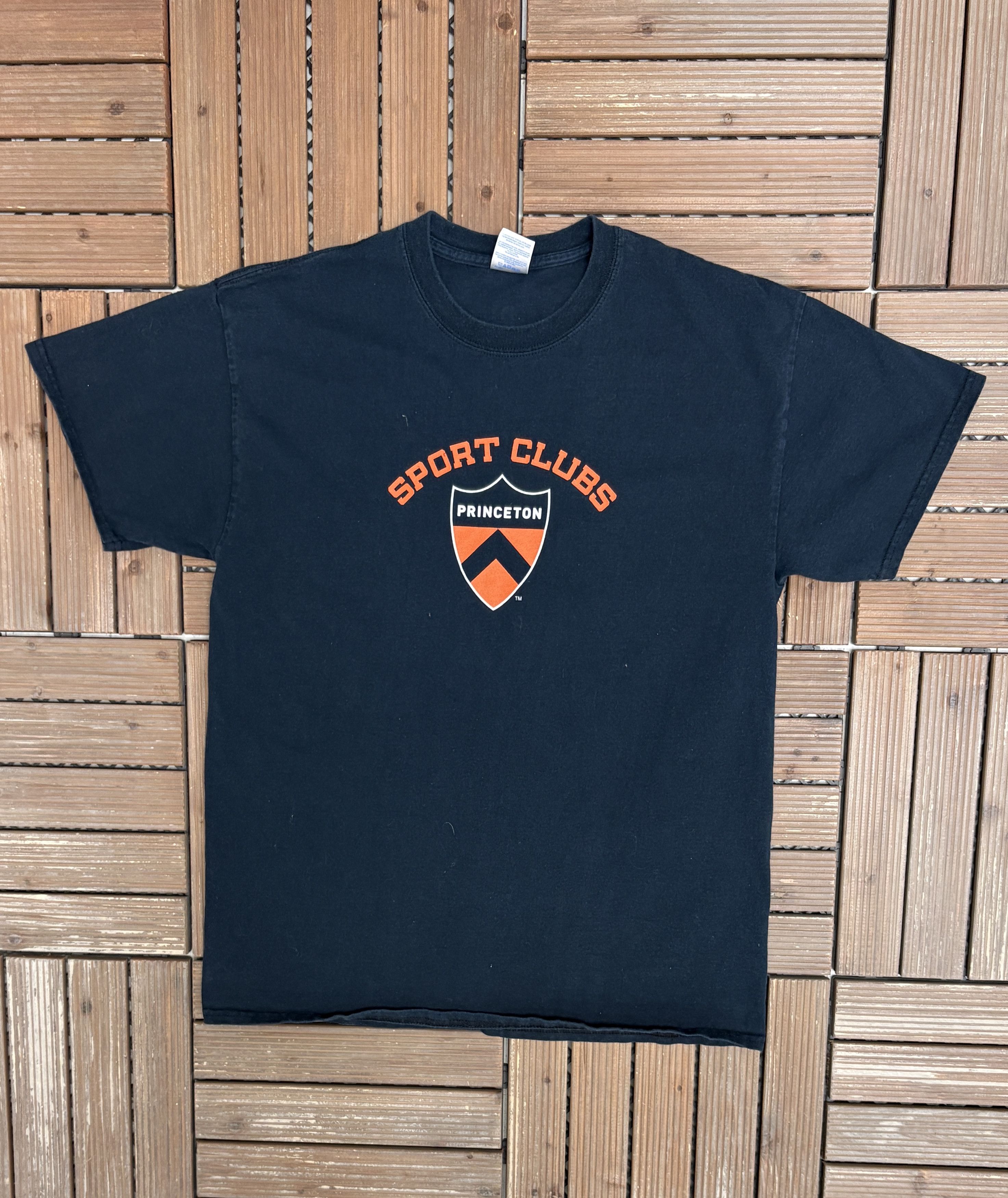 Vintage Princeton Sport Clubs Vintage Blue T-Shirt Tee Size US L / EU 52-54 / 3 - 1 Thumbnail