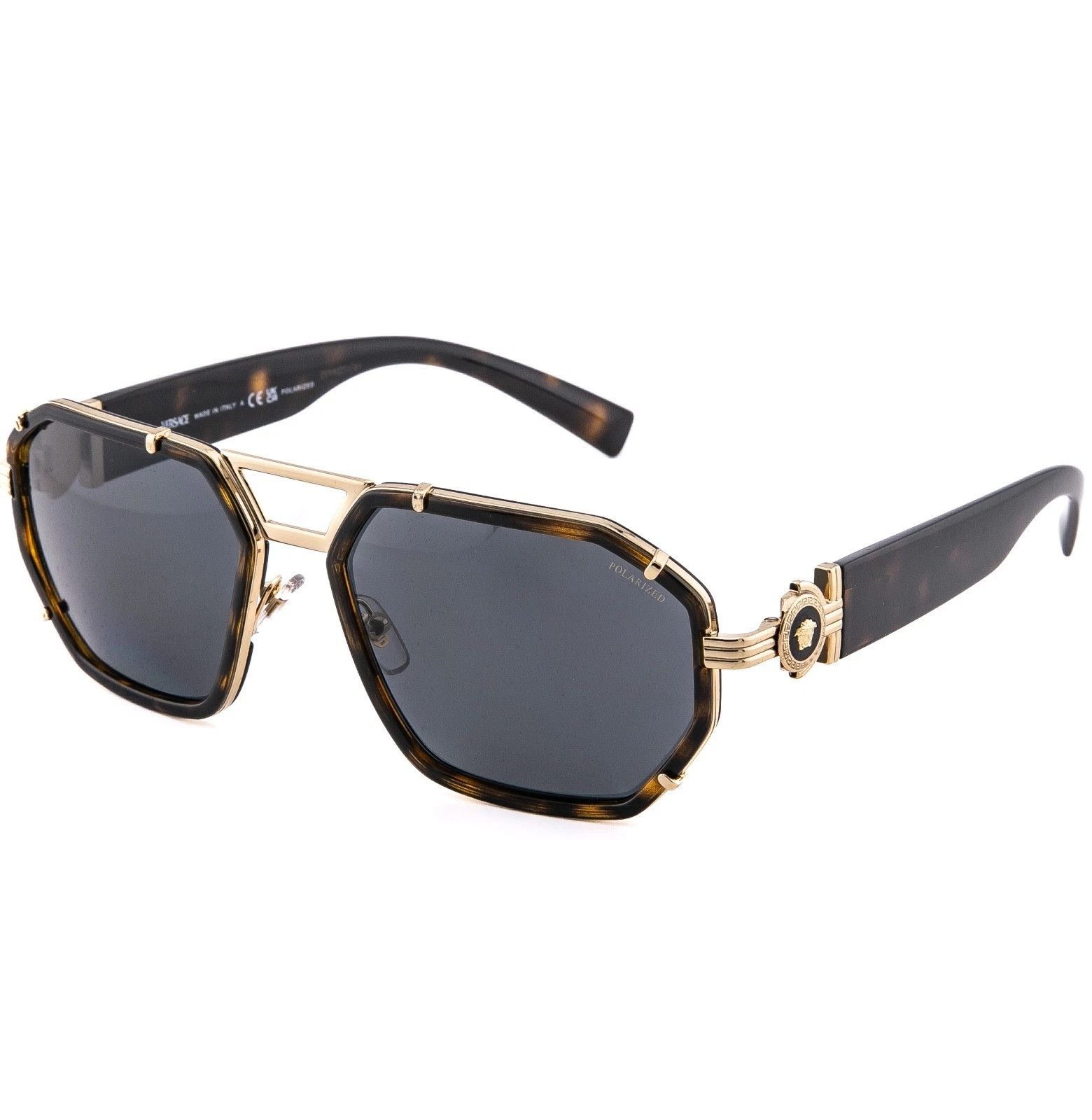 Versace VERSACE GRECA Pilot Medusa 2228 VE2228 Aviator Sunglasses Size ONE SIZE - 3 Thumbnail