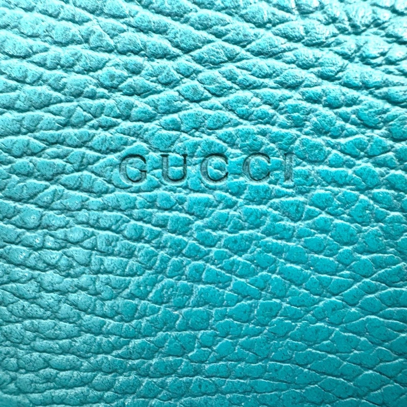 Gucci Women’s Gucci teal second bag pouch with bamboo tassels Size ONE SIZE - 2 Thumbnail