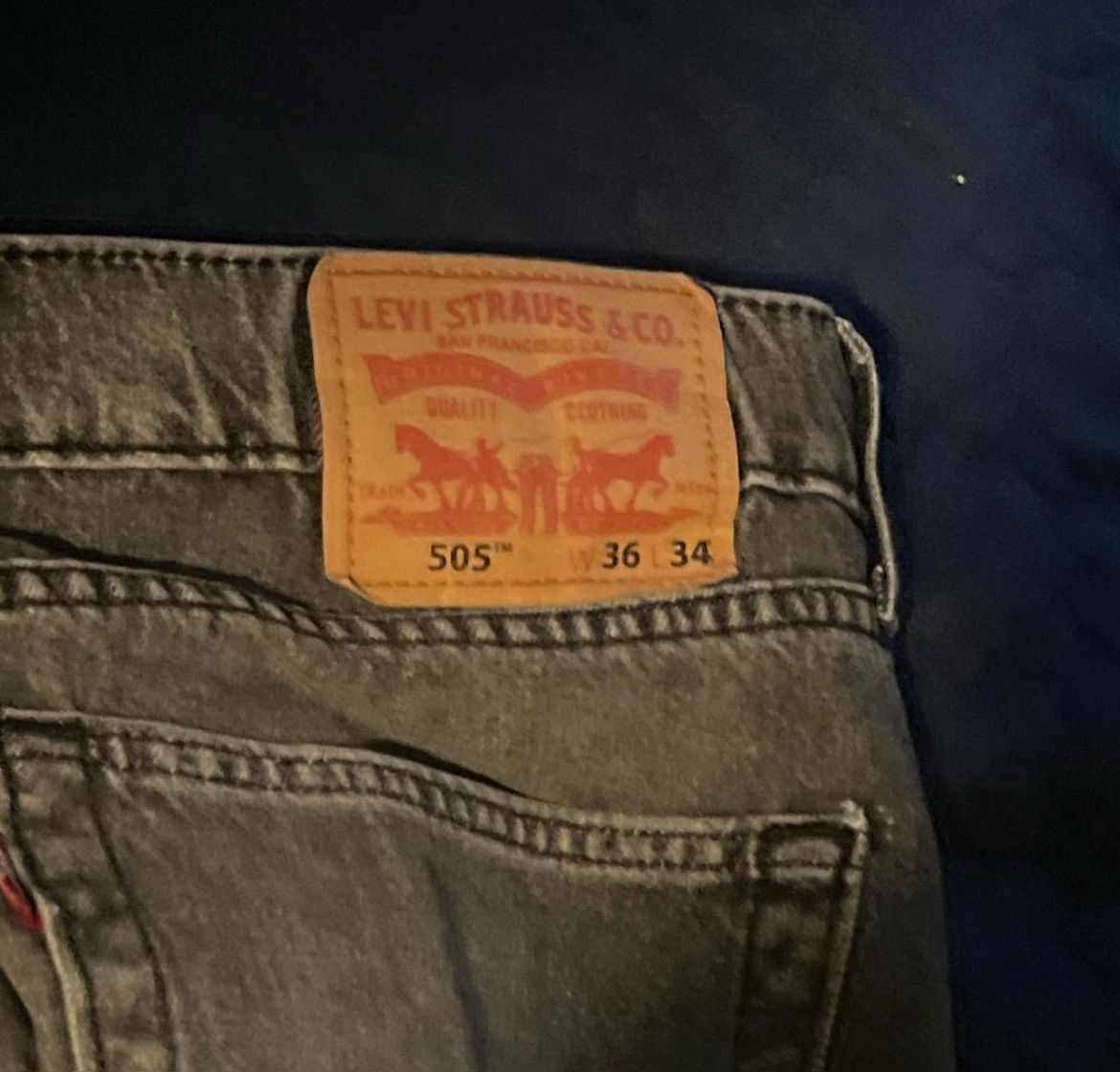 Levi's Levi Denim 505 Size US 36 / EU 52 - 4 Thumbnail