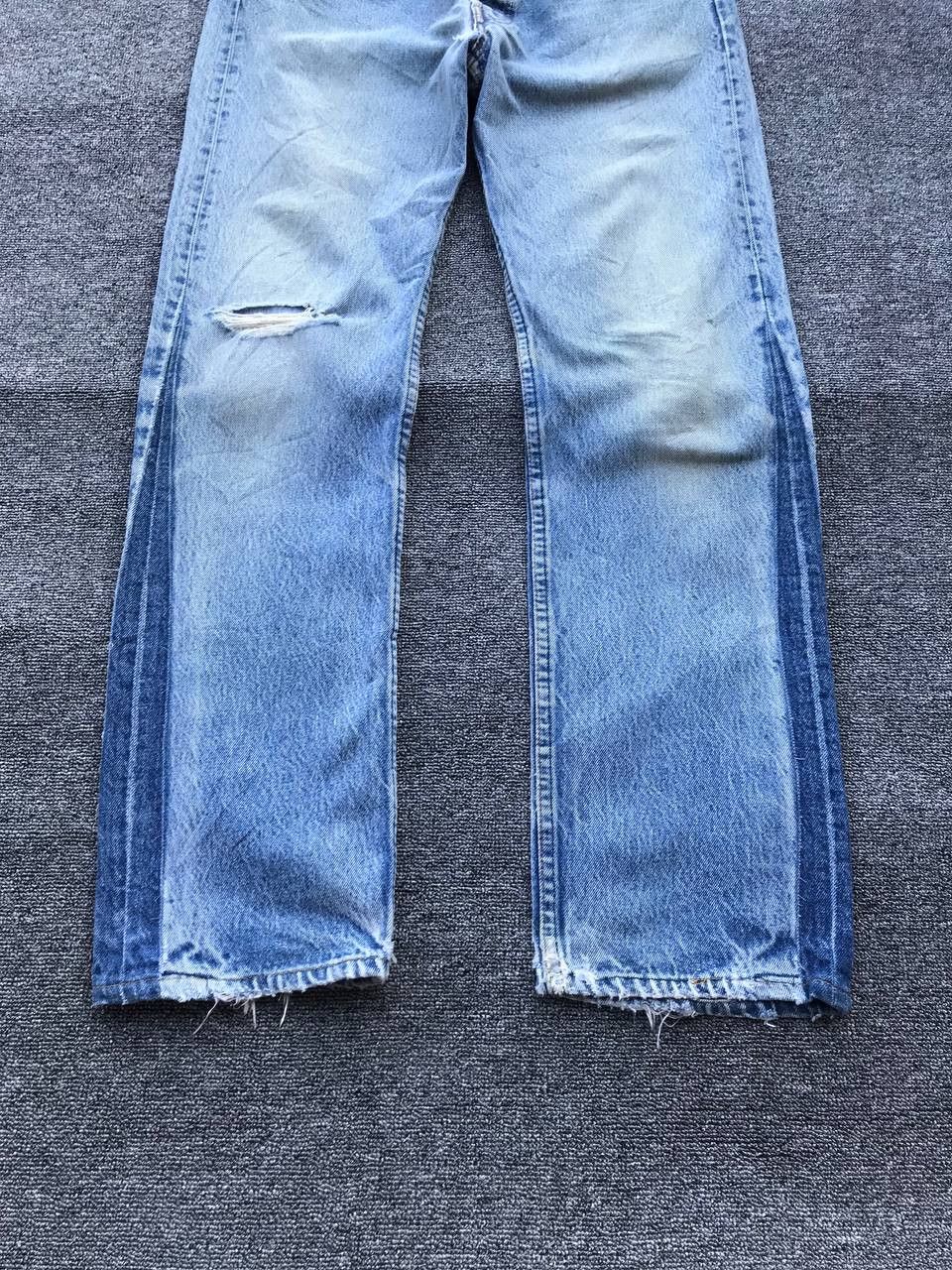 Levi's × Vintage Vintage LEVIS 501 80s distressed jean Stonewash USA W31x31 Size US 31 - 8 Thumbnail